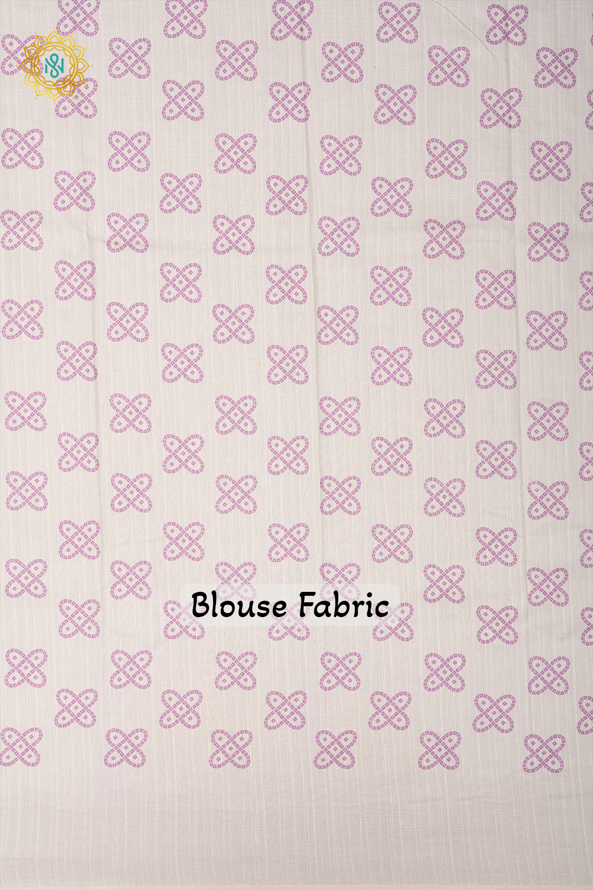 LIGHT PINK WITH WHITE - MOONGA TUSSAR