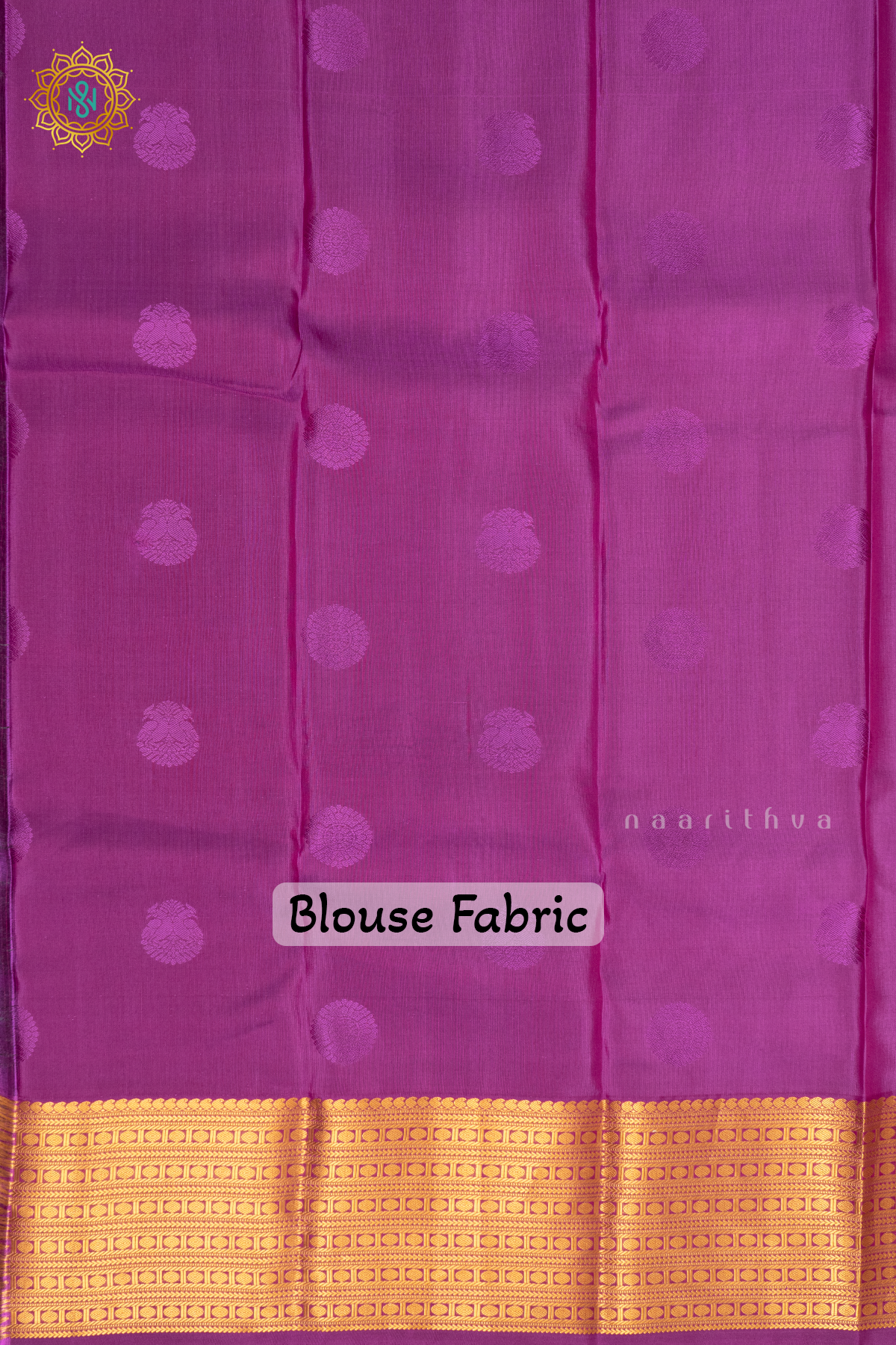 GREY WITH MAGENTA - KANJIVARAM PURE MIX