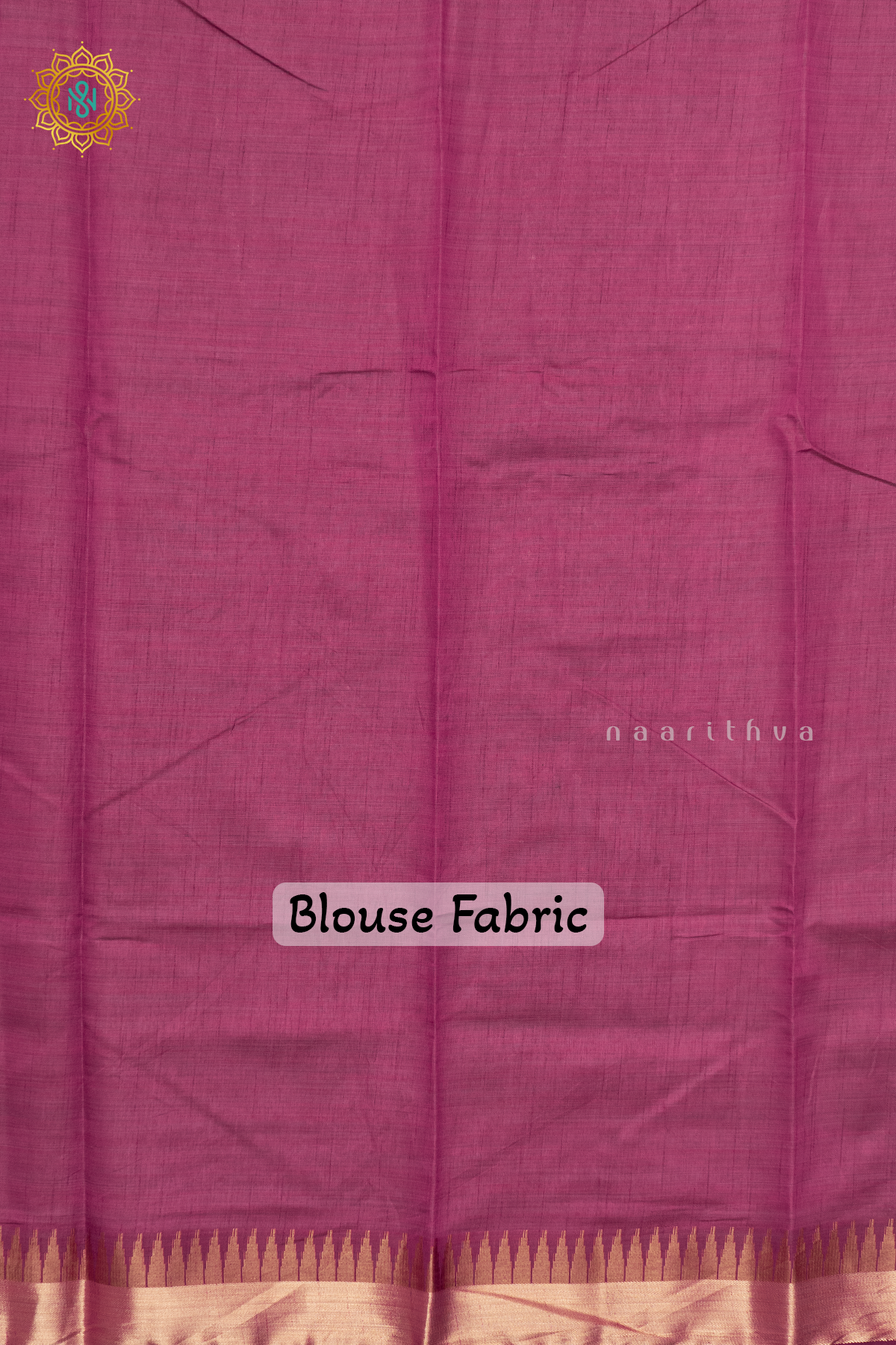 Wine Semi Tussar Saree With Printed Body And Zari Border