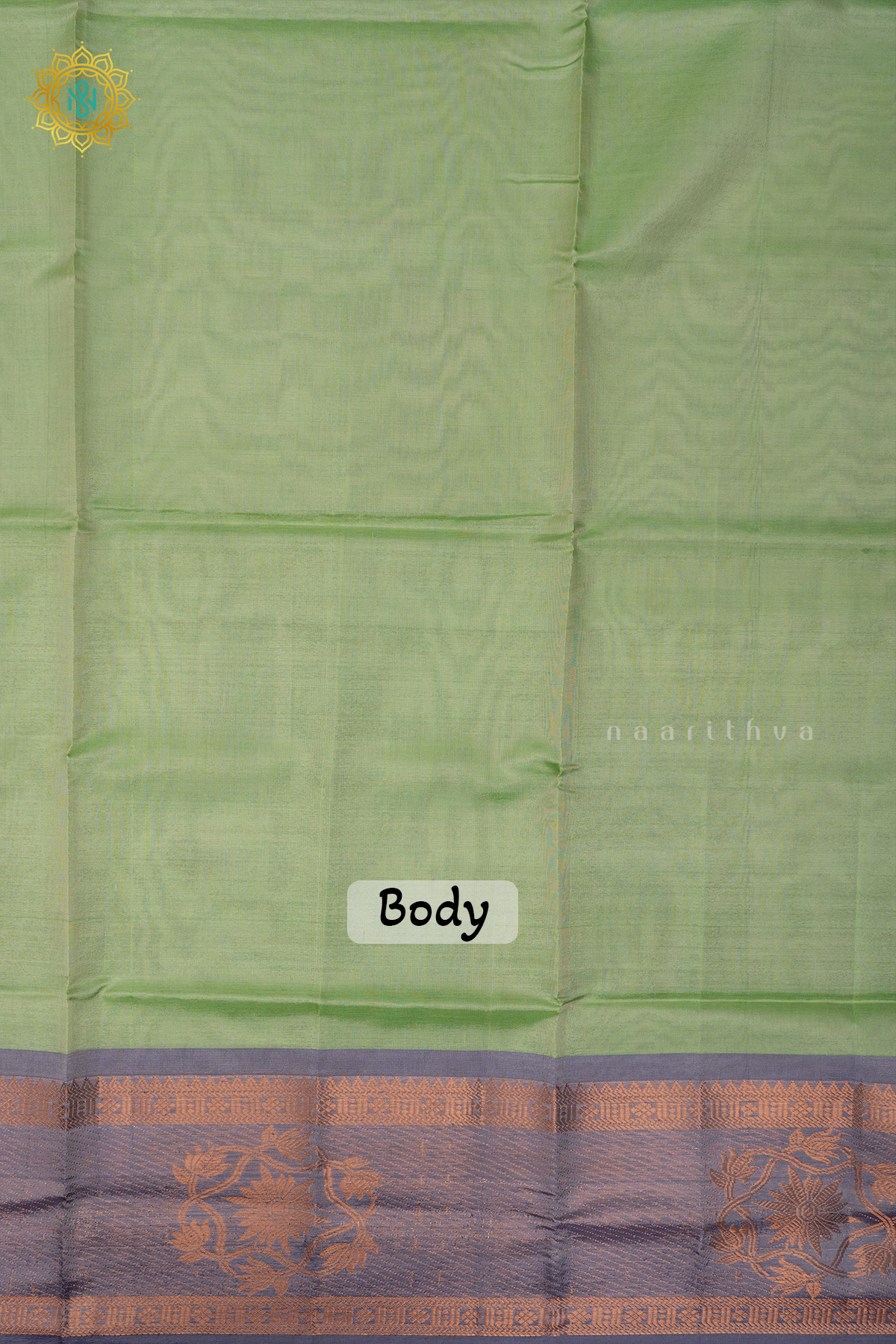 GREEN WITH BLUE - BANANA PITH