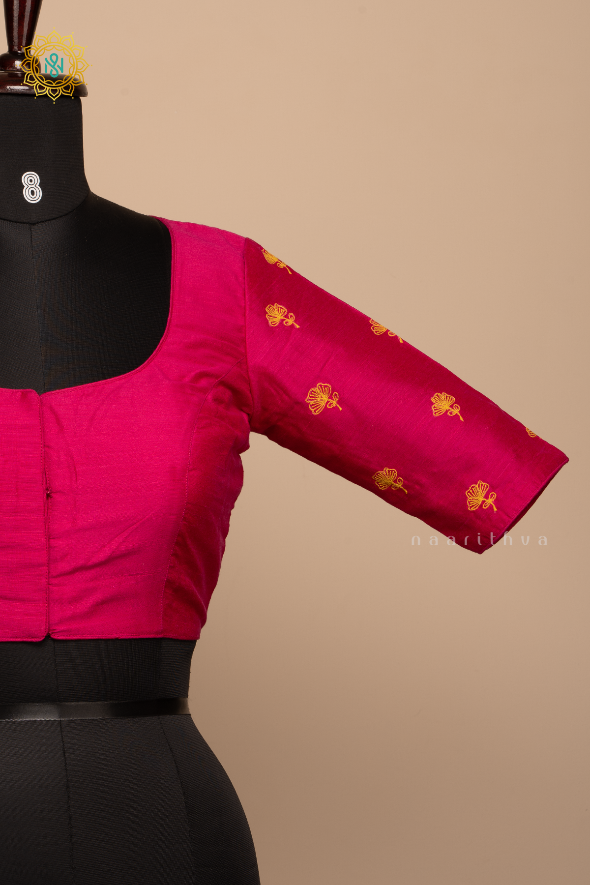 PINK - COTTON SILK READYMADE BLOUSE