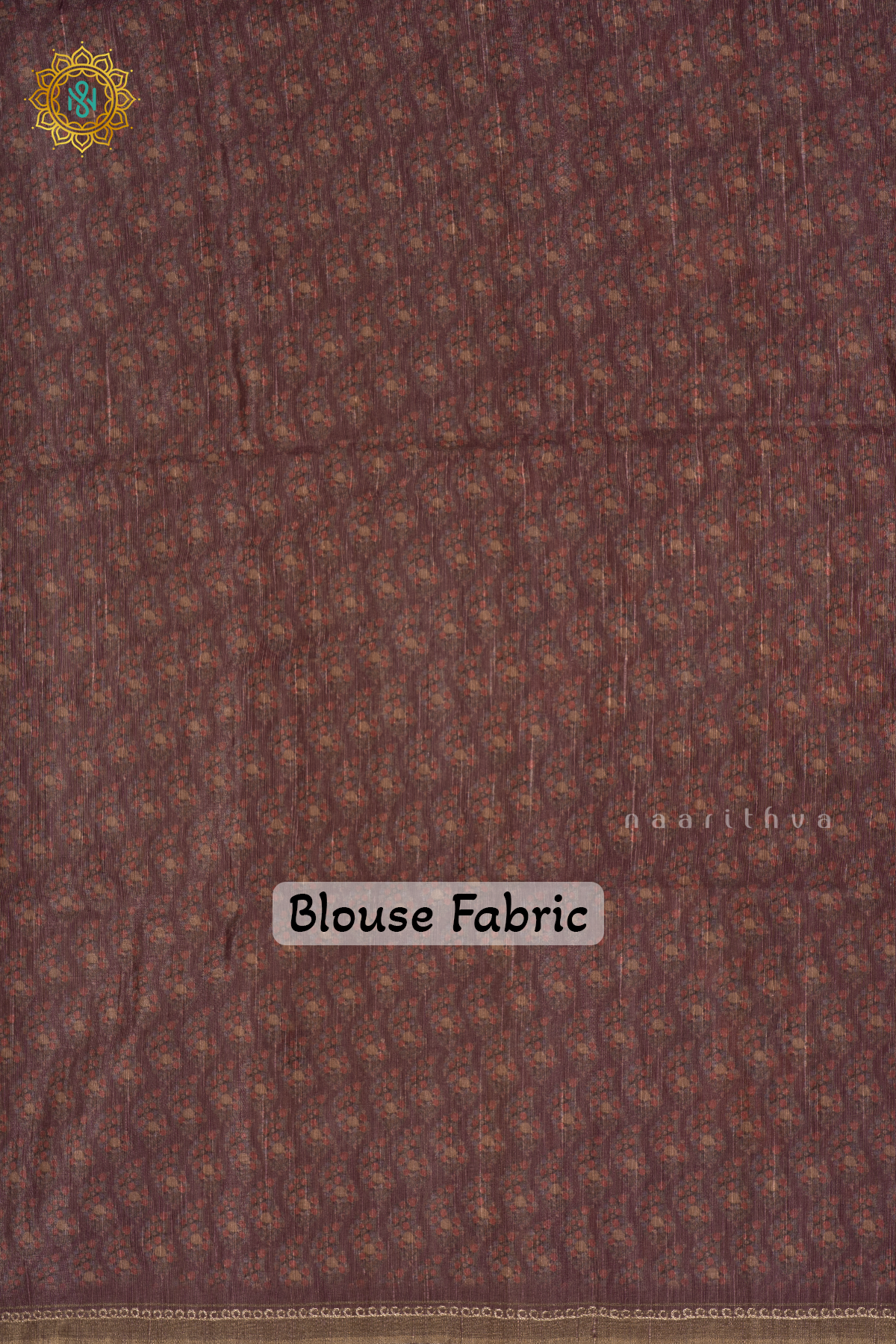 Mauve - Kotha Tussar Saree With Printed Body, Embroidery Woven Buttas And Aari Work Border