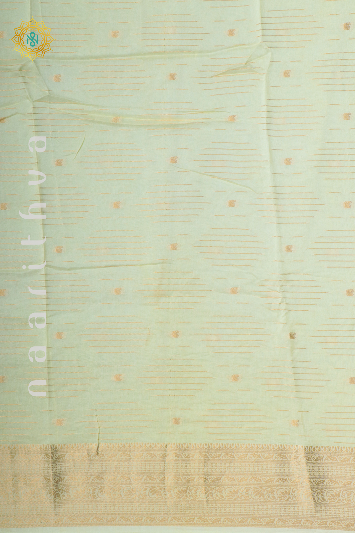 WHITE WITH PURPLE - DOLA SILK