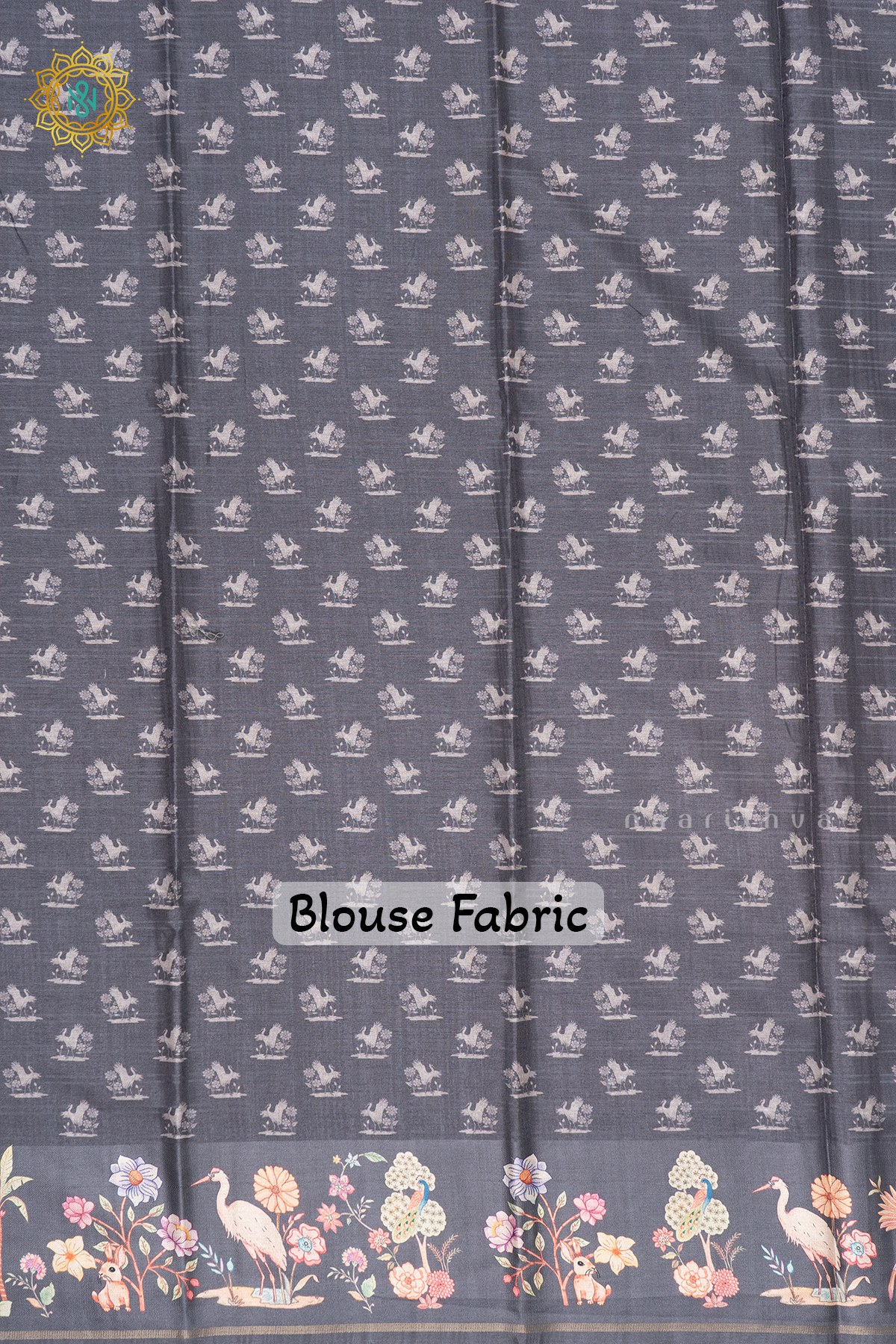 GREY WITH ELEPHANT GREY - SEMI TUSSAR