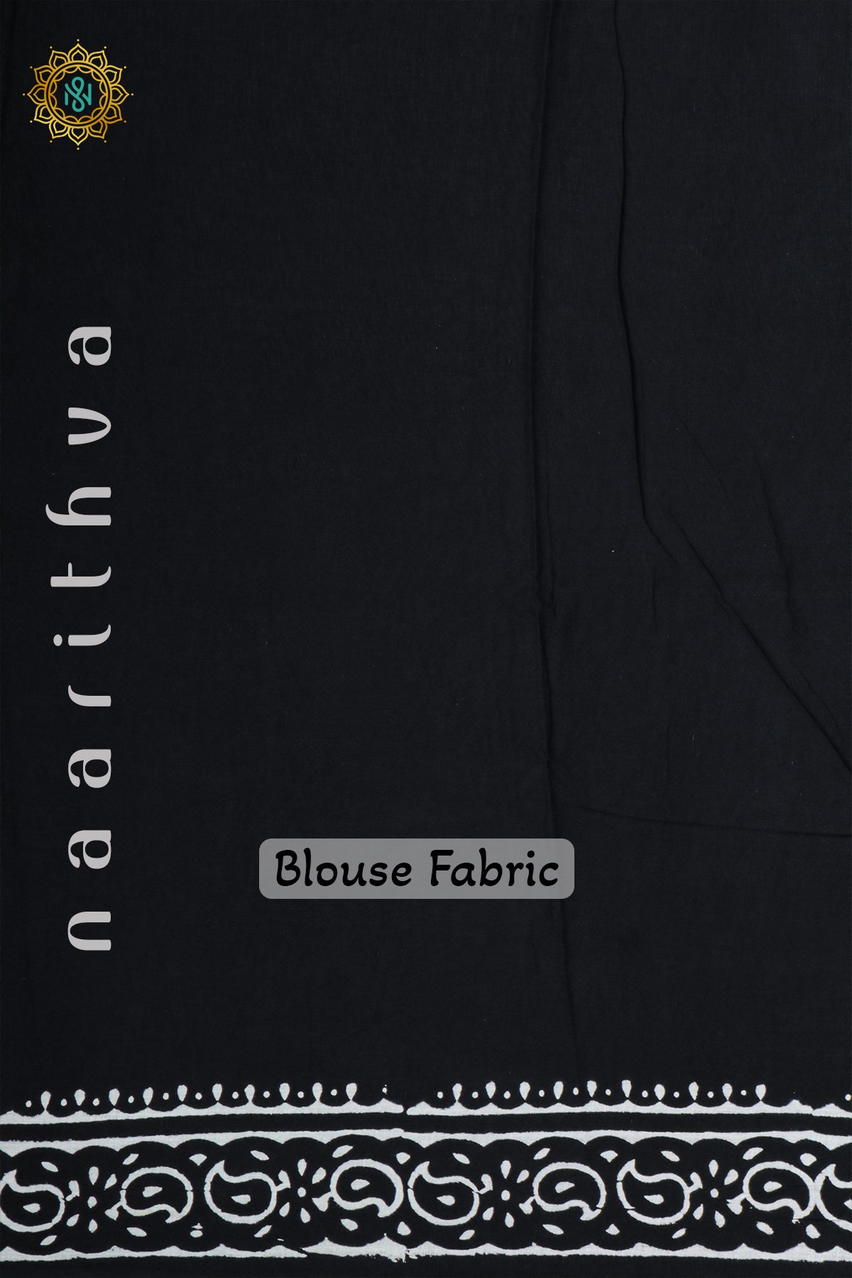 BLACK WITH WHITE - MUL COTTON