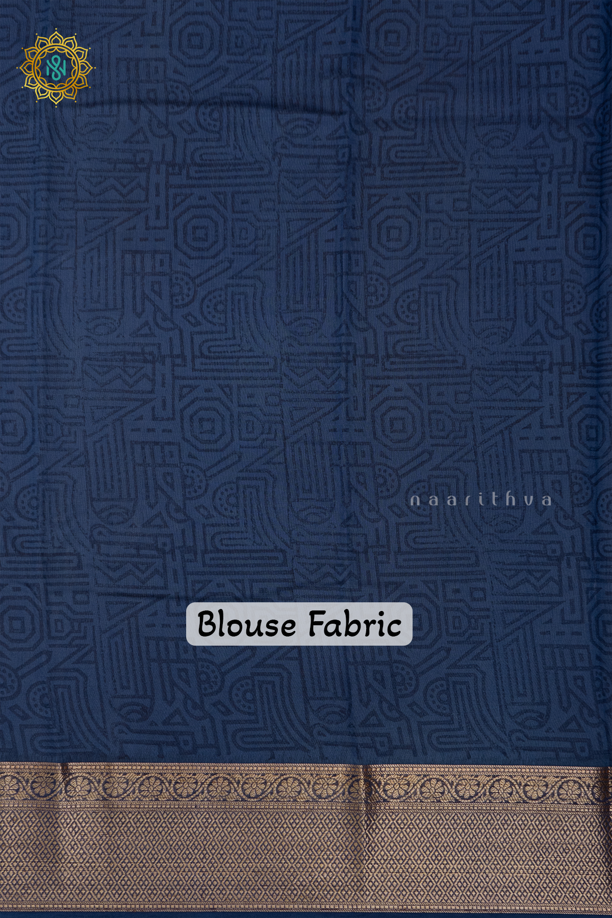 TEAL BLUE - CHANDERI SILK COTTON