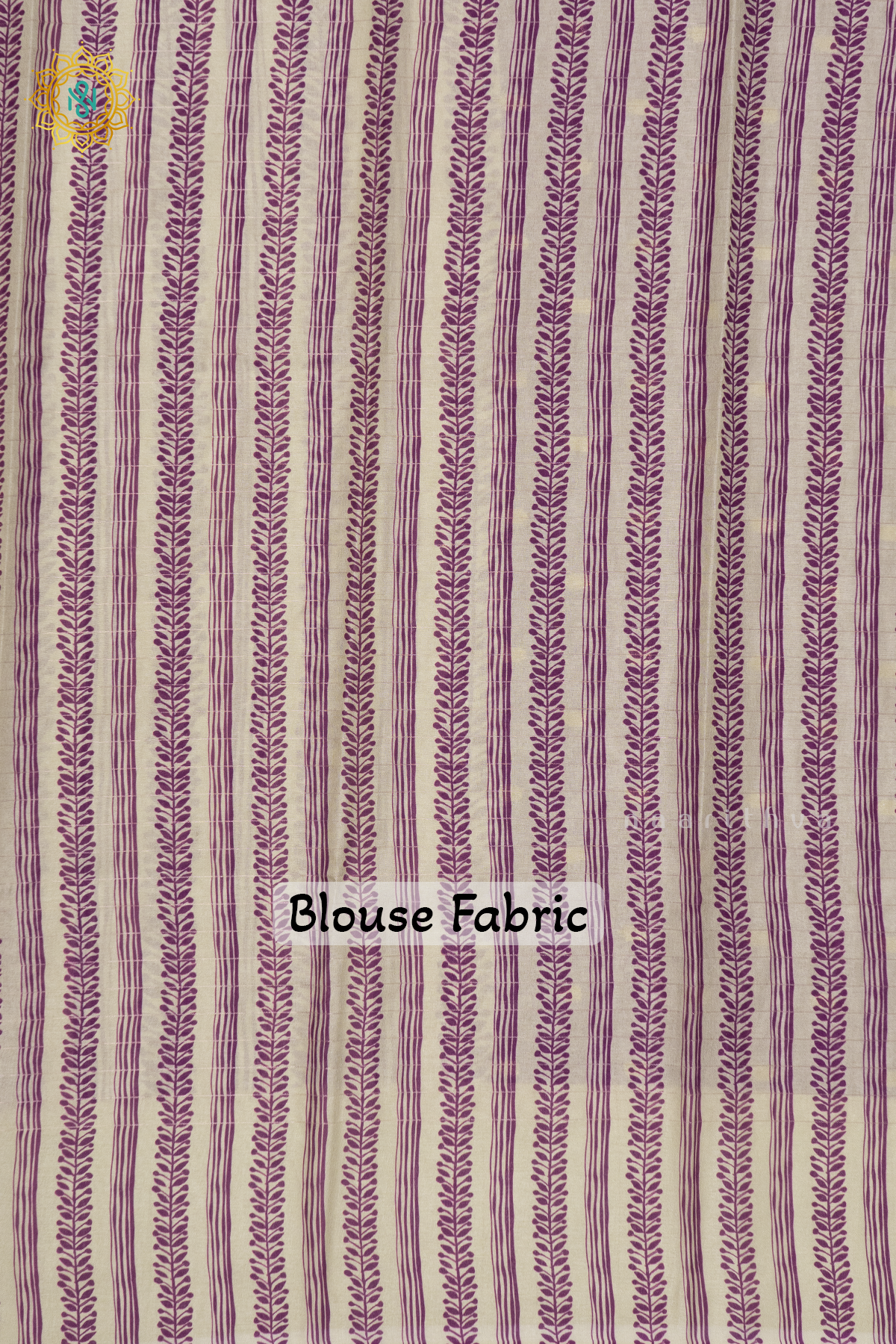 PURPLE WITh PISTA GREEN - SEMI TUSSAR