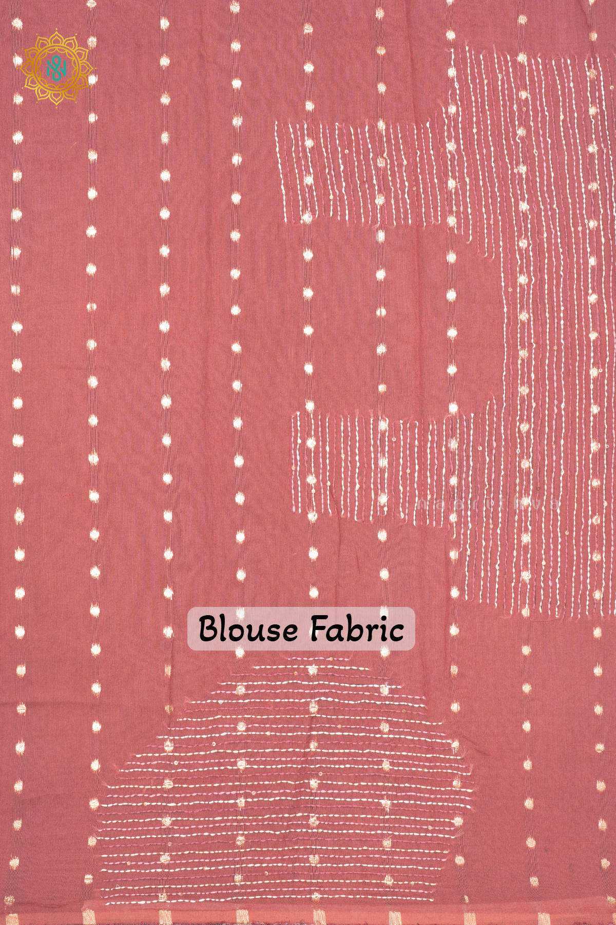 PEACH - SEMI CREPE SILK