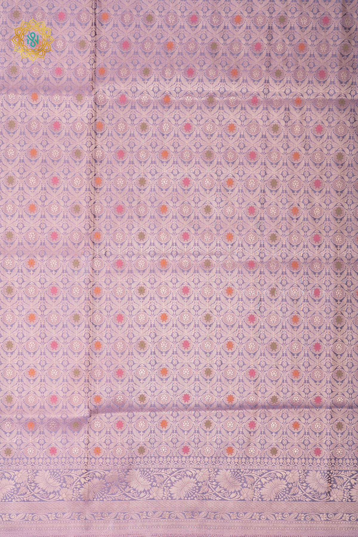 LAVENDER - SEMI KATAN BANARASI