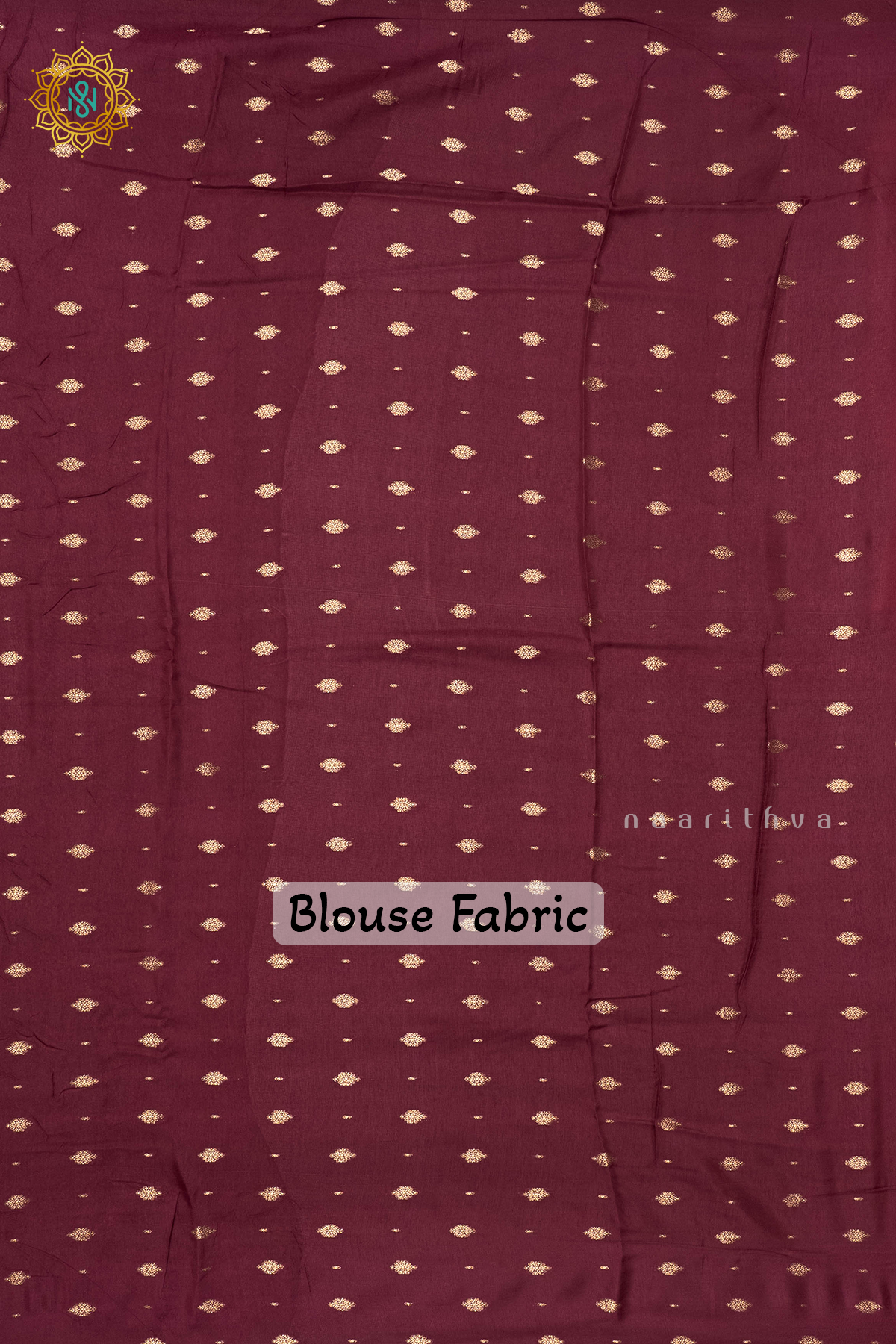 PINK WITH WINE - SEMI CREPE SILK