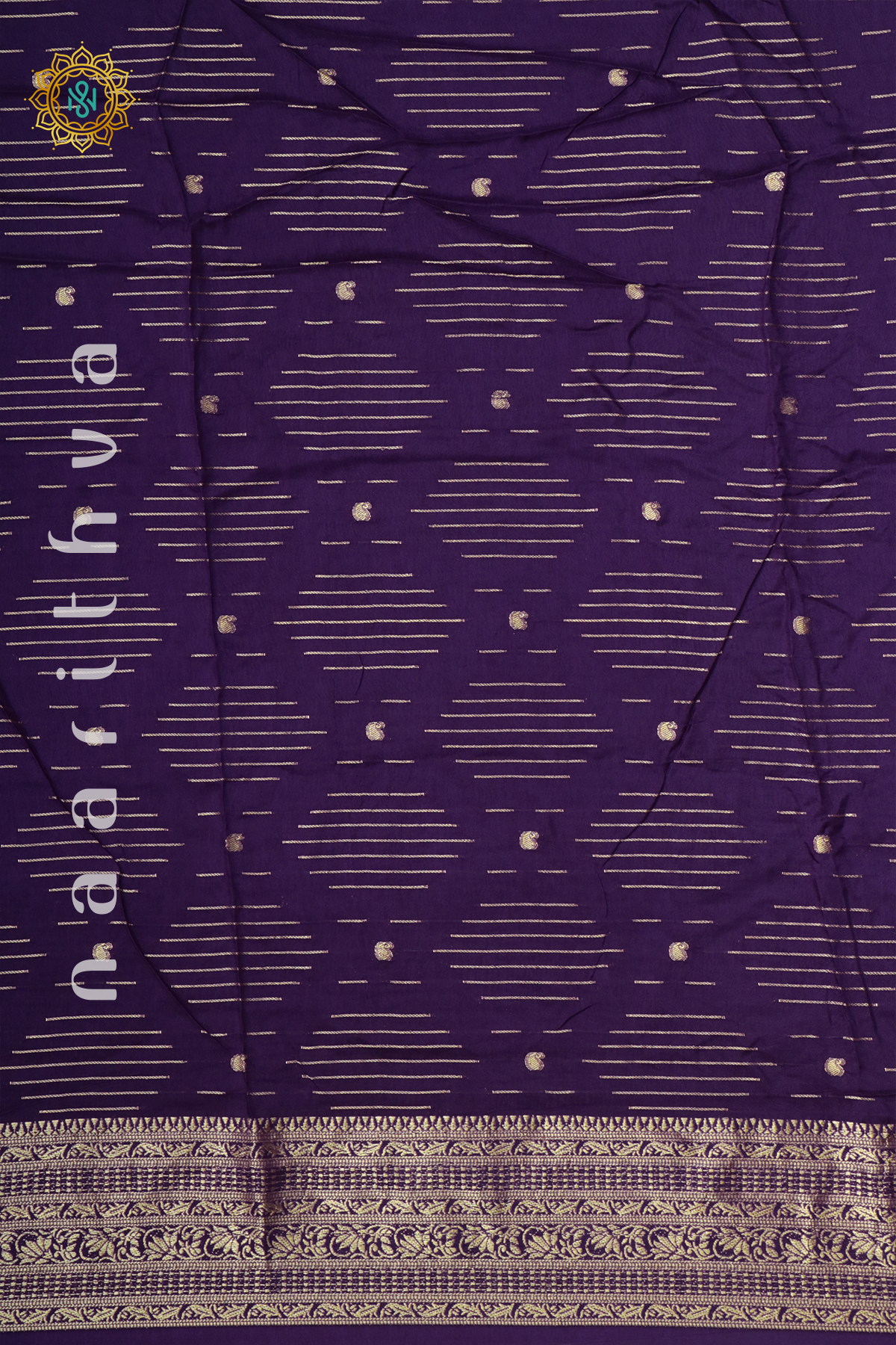 PURPLE WITH YELLOW - DOLA SILK