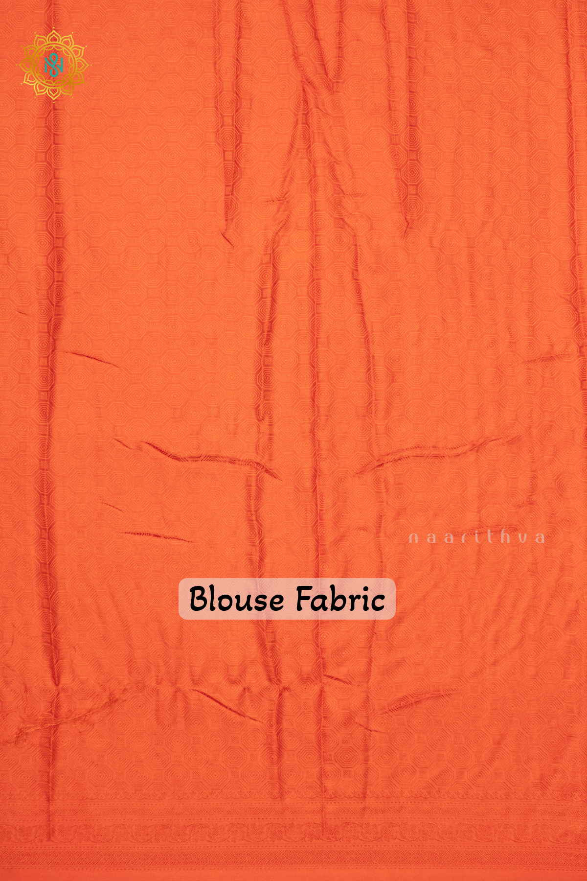 ORANGE - SATIN BANARASI