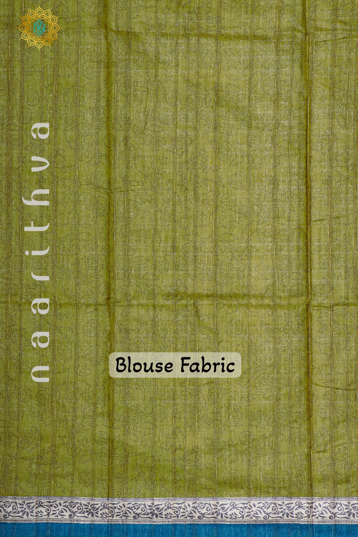 LEMON GREEN WITH BLUE - KOTHA TUSSAR