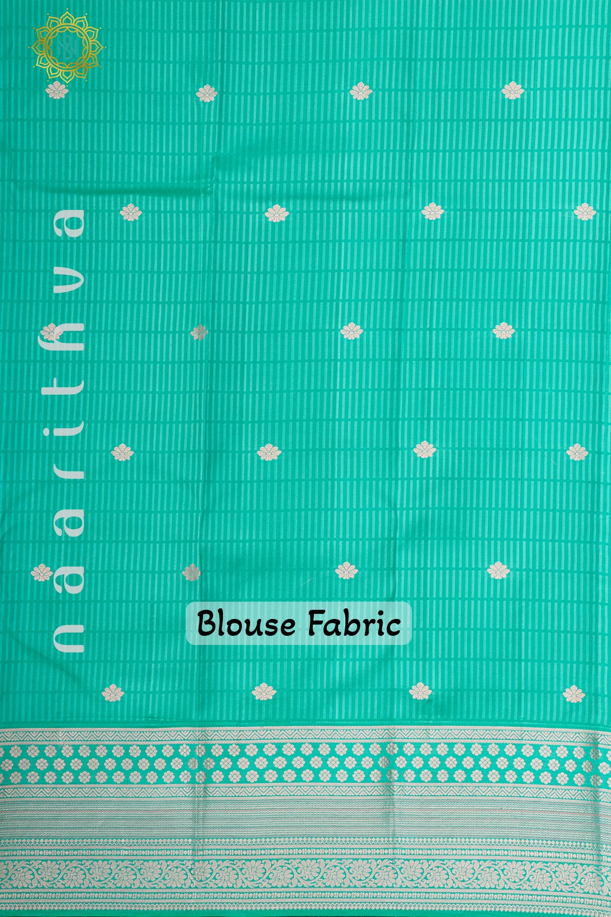 LAVENDER WITH SEA GREEN - PURE KANJIVARAM SILK