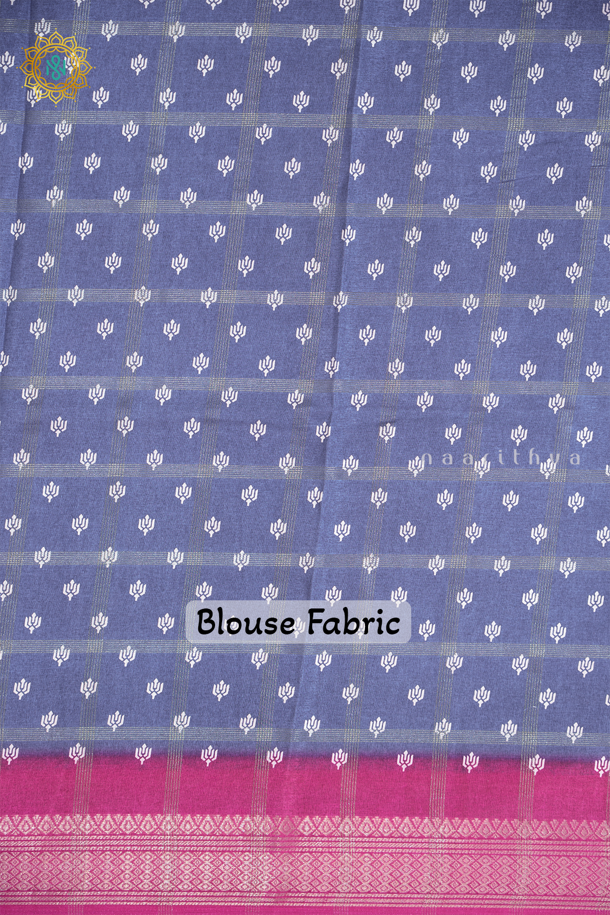 LAVENDER WITH PINK - DOLA SILK