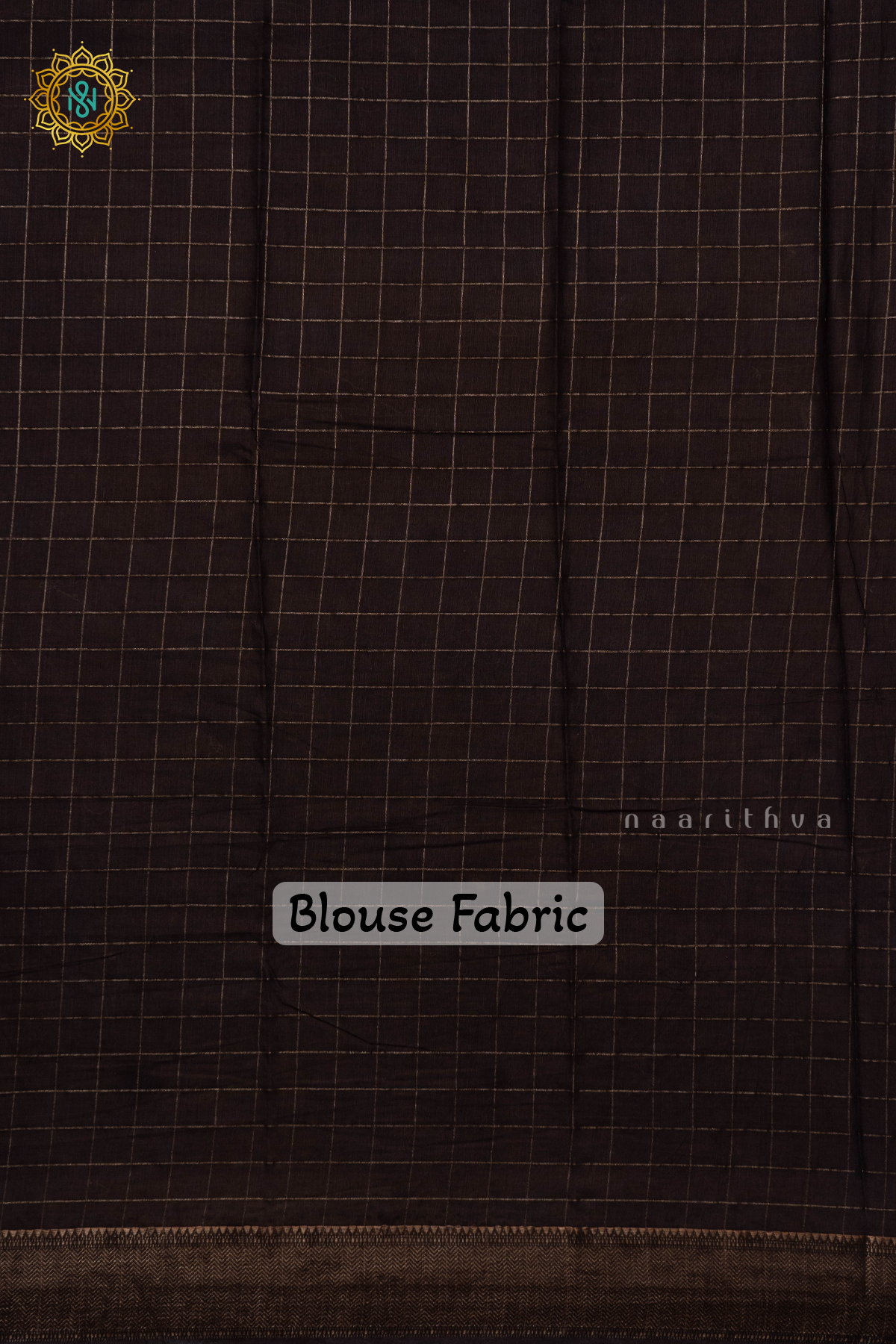 RED WITH BLACK - VISCOSE COTTON