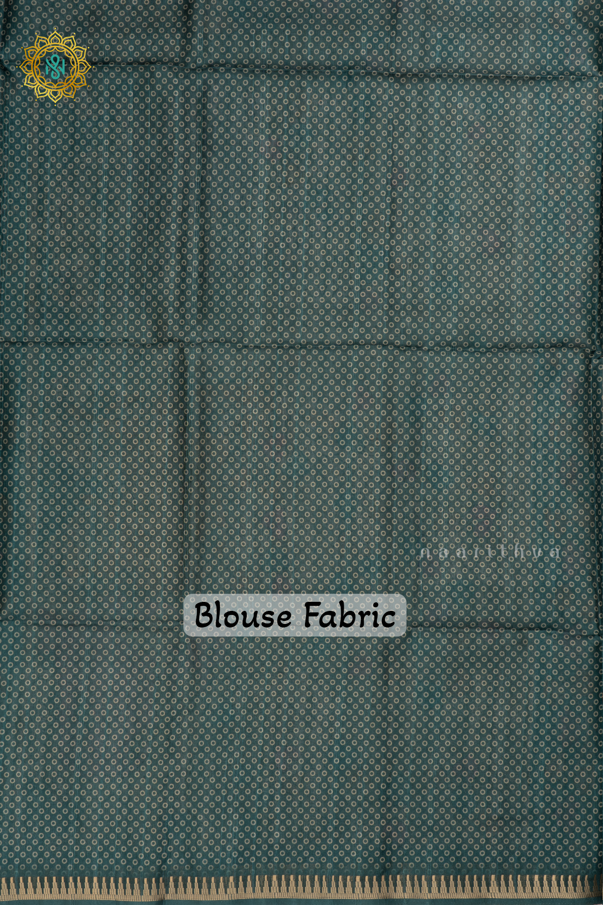Peacock Green Semi Tussar Silk Saree With Kalamkari Prints allover the body,Pallu and Zari Border