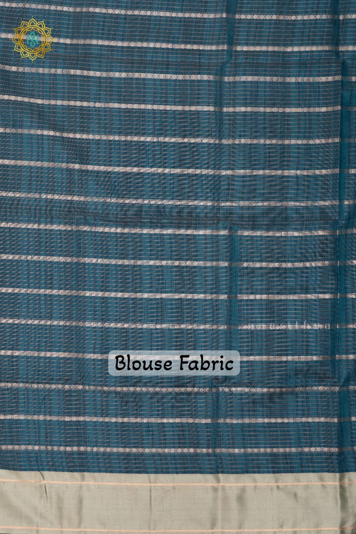 TEAL BLUE - SILK COTTON