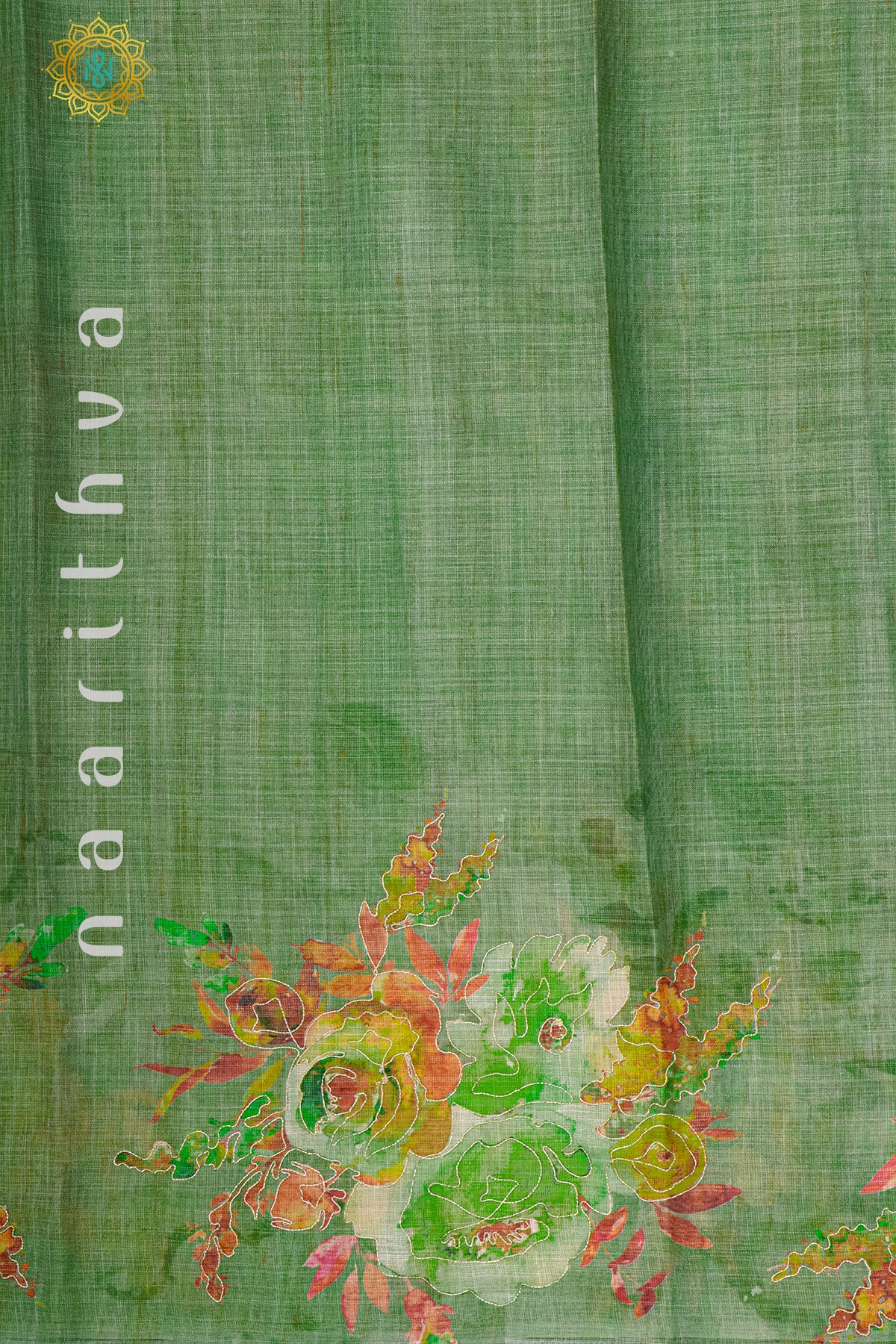 GREEN - LINEN TISSUE