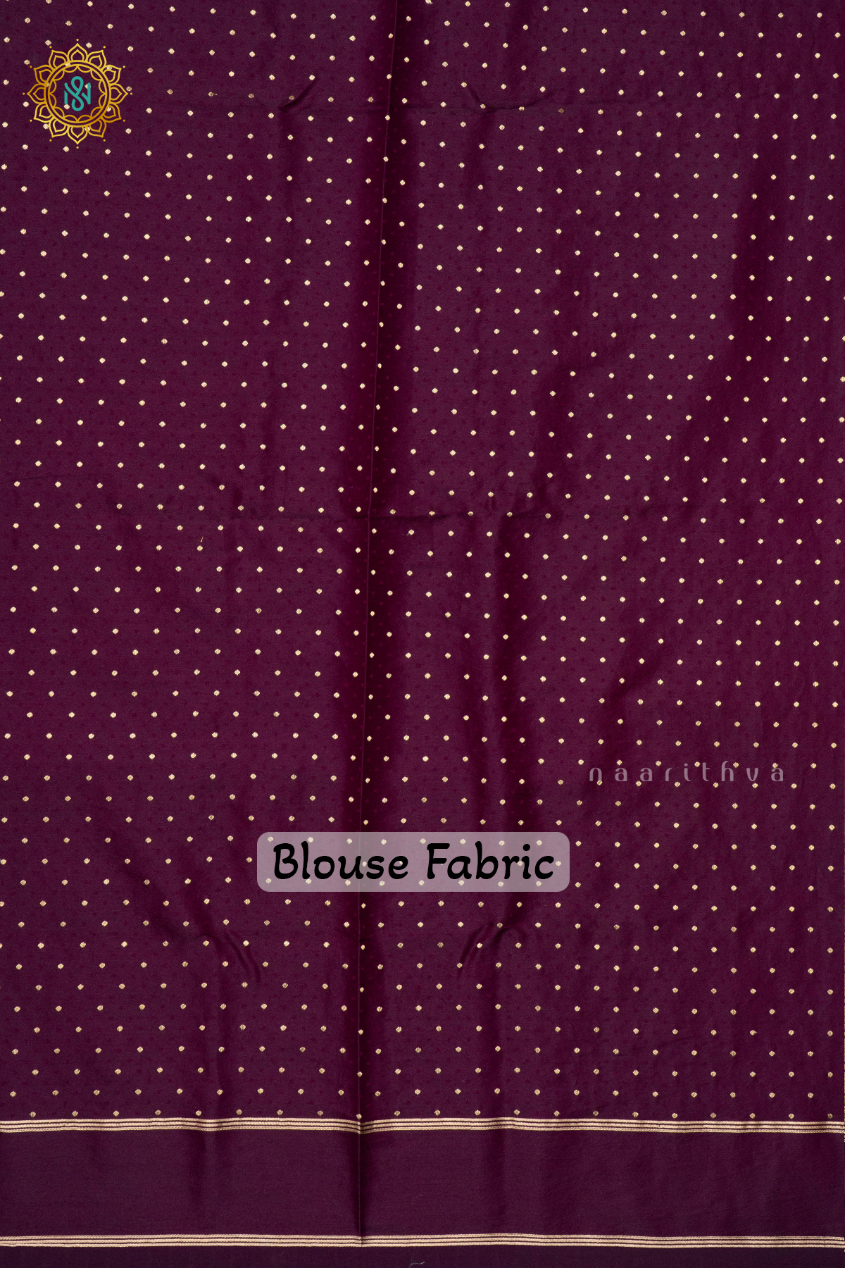 LEMON GREEN WITH DEEP WINE - SEMI SILK