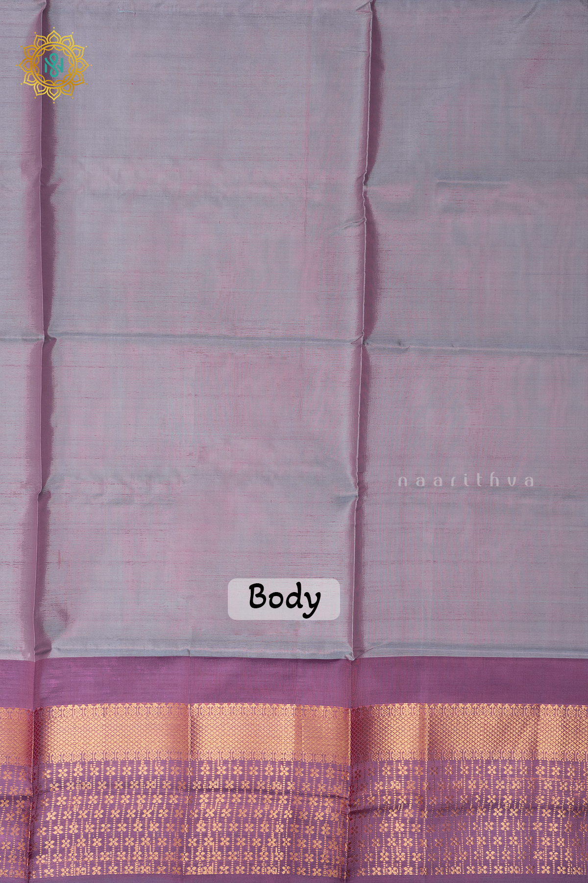 DUAL SHADE OF BLUE WITH BLUE - BANANA PITH