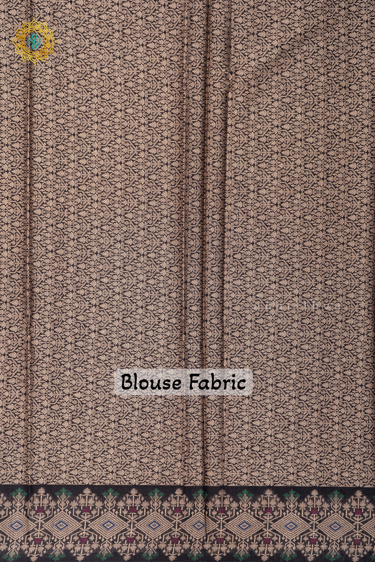 PINK WITH BLACK - JUTE COTTON