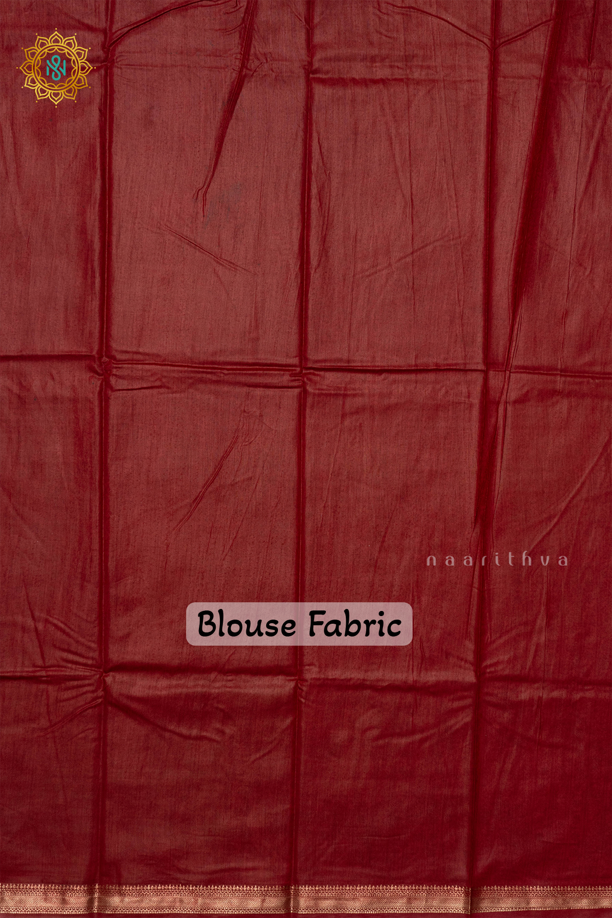 BLACK WITH MAROON - VISCOSE COTTON