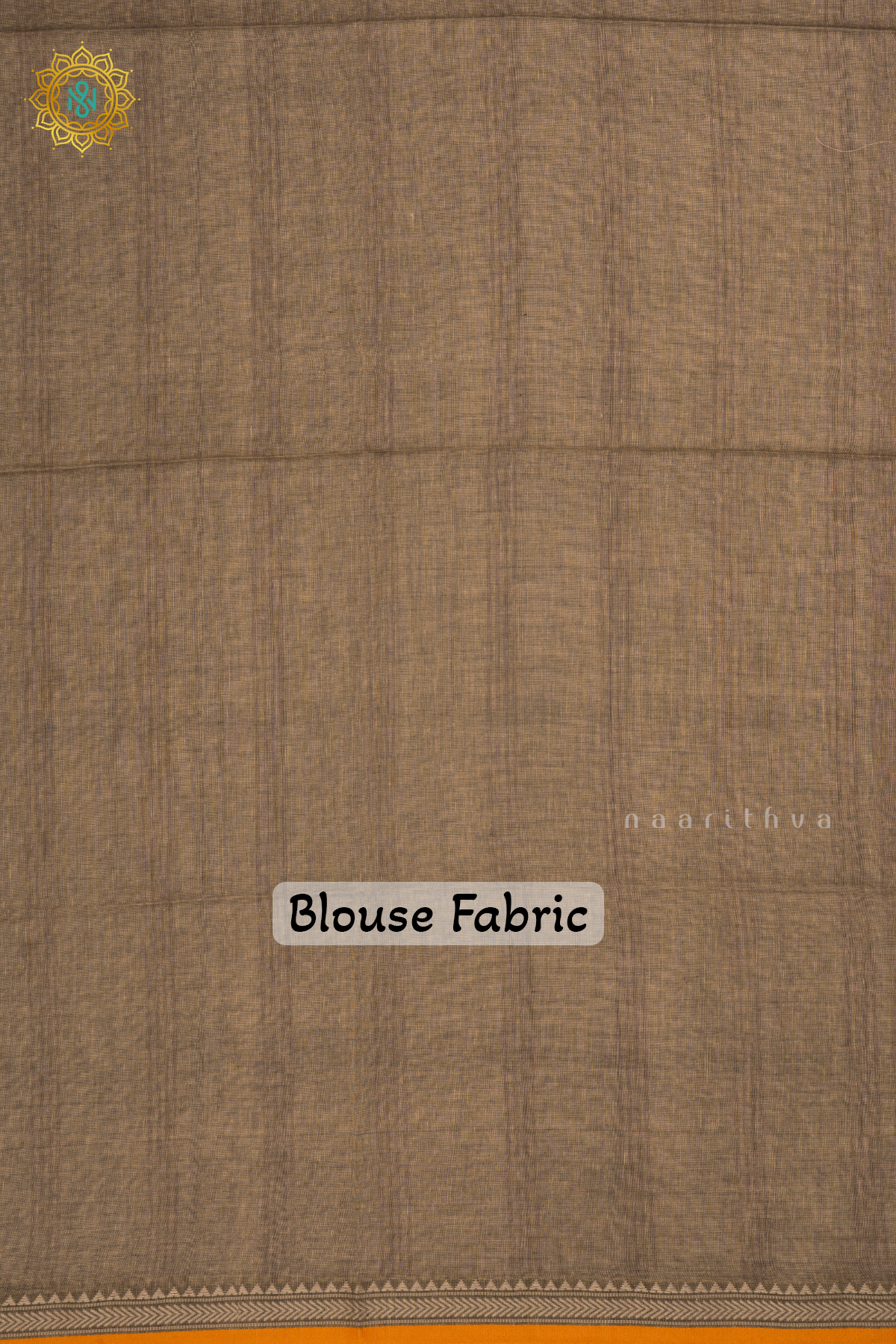 Maroon With Beige Mul Cotton Plain Body With Thread Woven Border