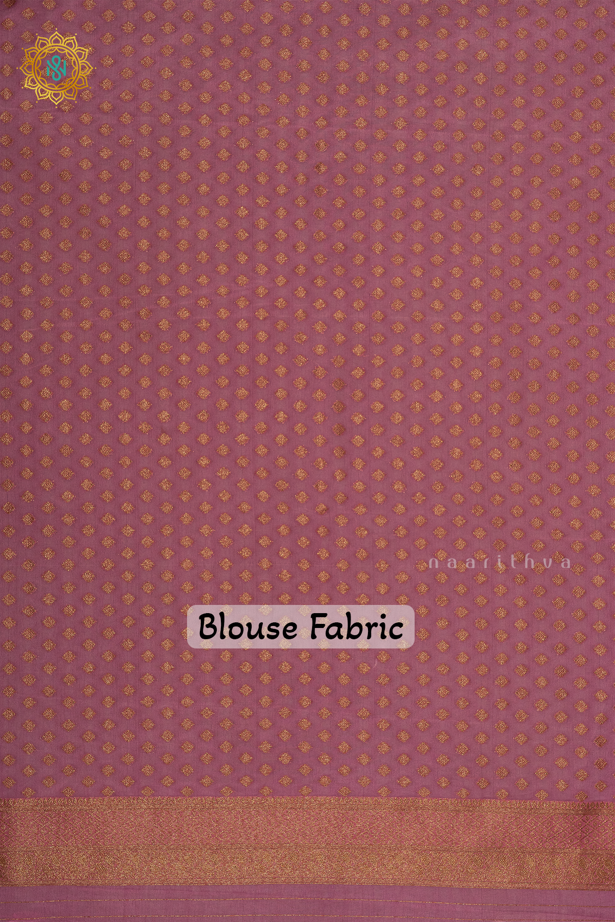 BLACK WITH LIGHT PINK - SEMI CREPE GEORGETTE