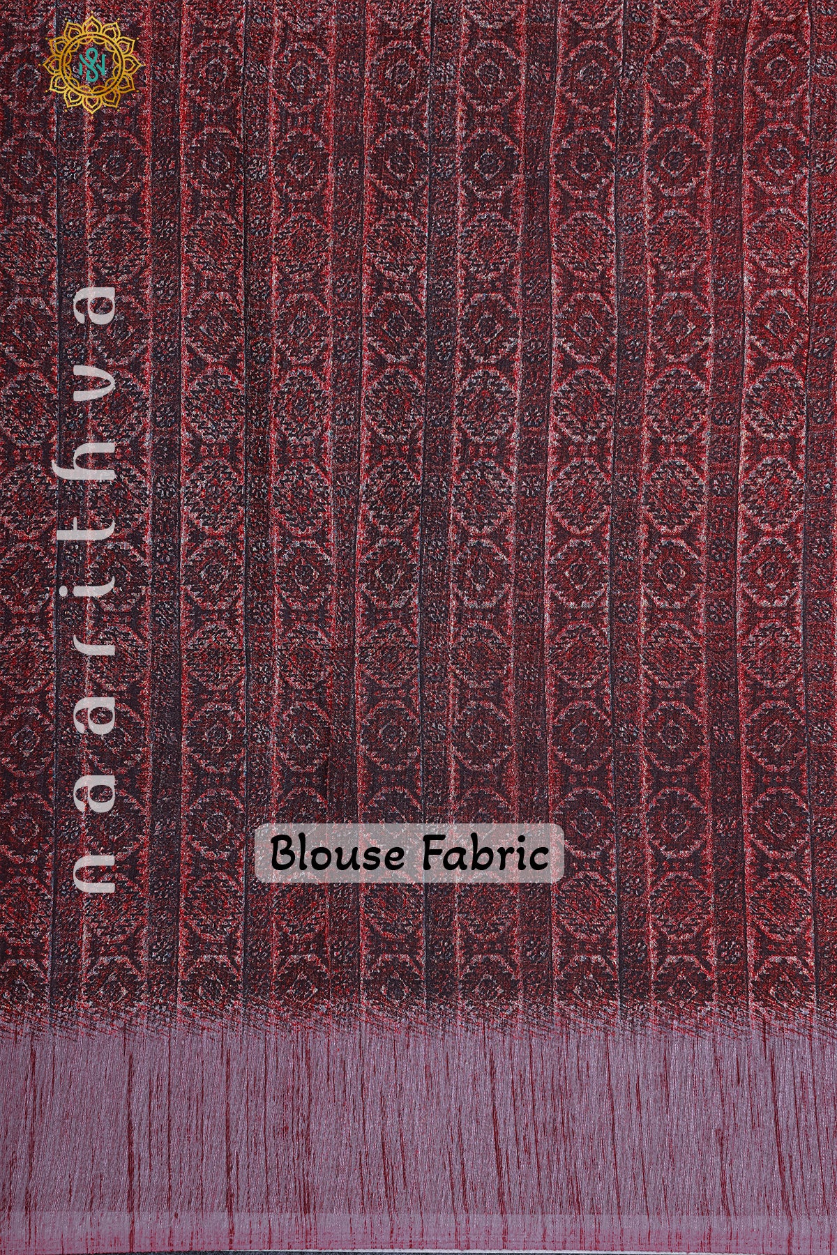 BLACK WITH PINK - JUTE COTTON