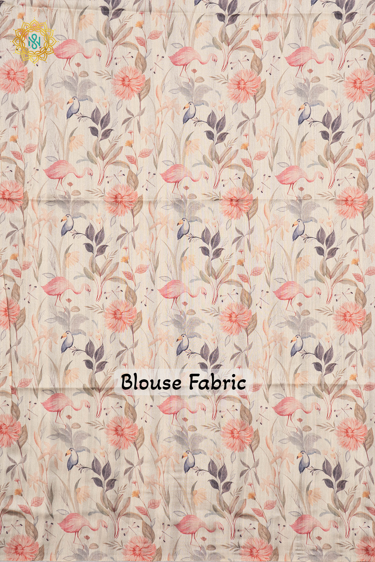 BLACK WITH WHITE - SEMI TUSSAR SILK