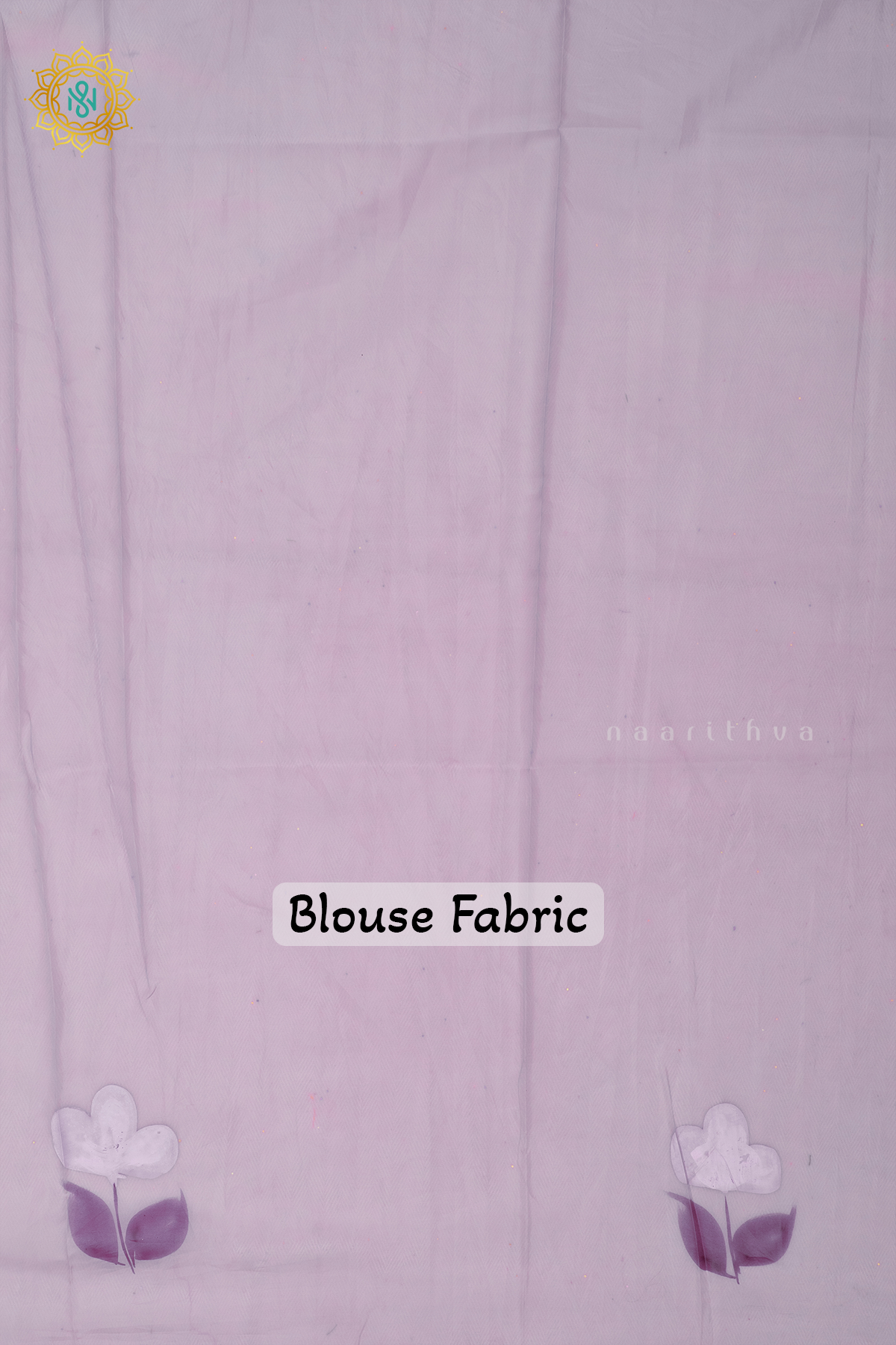 LAVENDER - ORGANZA HAND PAINTED