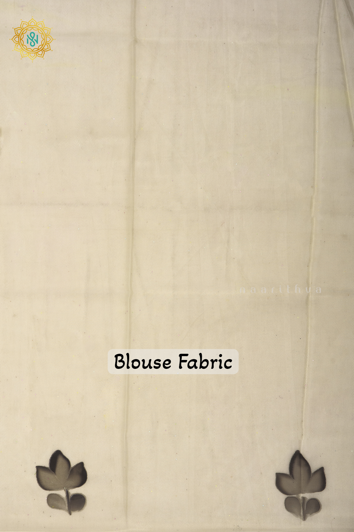 WHITE - ORGANZA HAND PAINTED