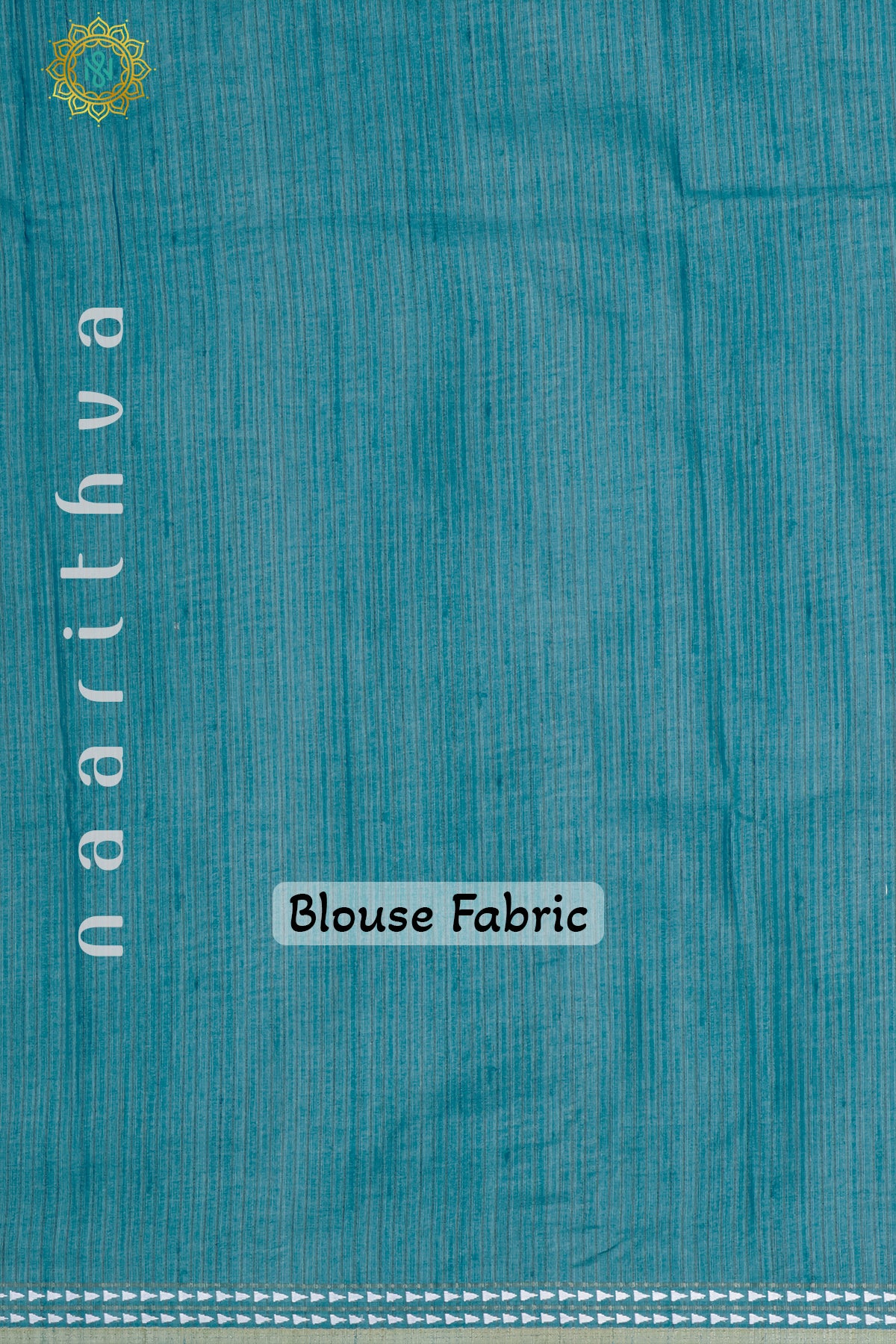 BIEGE WITH SKY BLUE - SEMI TUSSAR