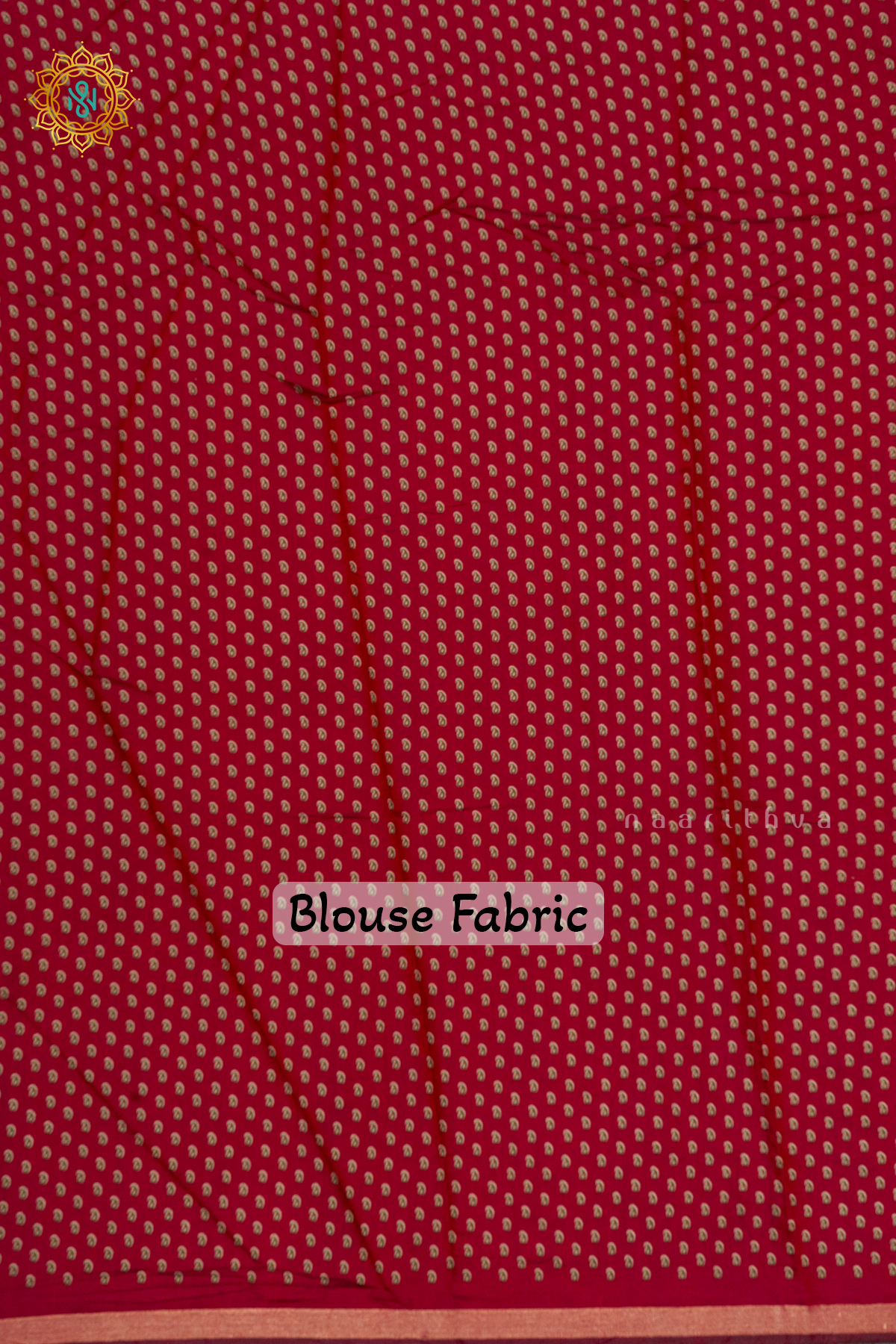 GREEN WITH MAROON - SOFT COTTON