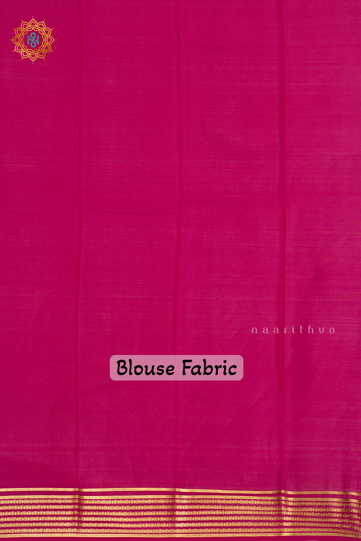 RANI PINK - PURE MYSORE CREPE SILK