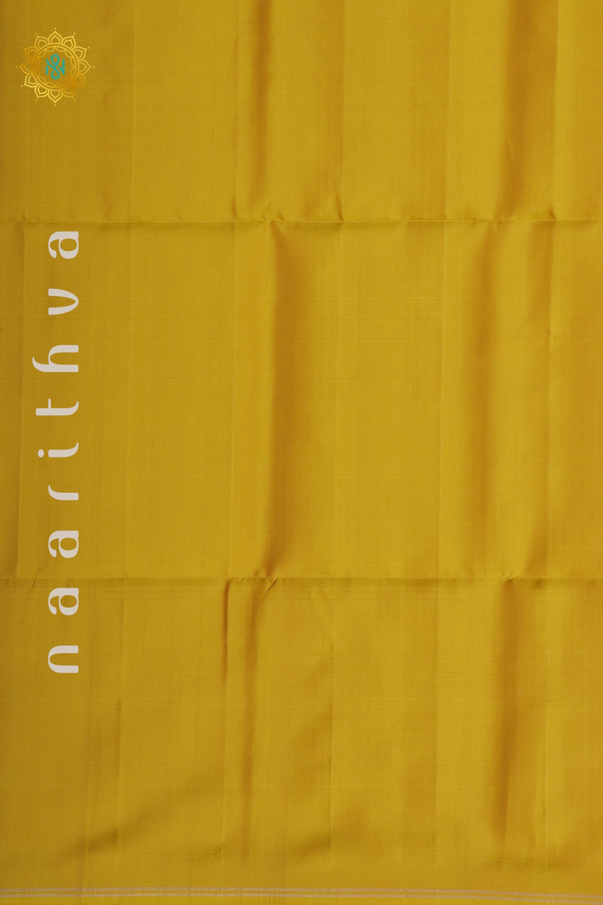 YELLOW WITH SKY BLUE - PURE KANJIVARAM SOFT SILK