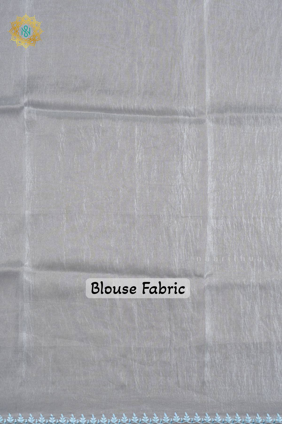 AQUA BLUE - TISSUE ORGANZA