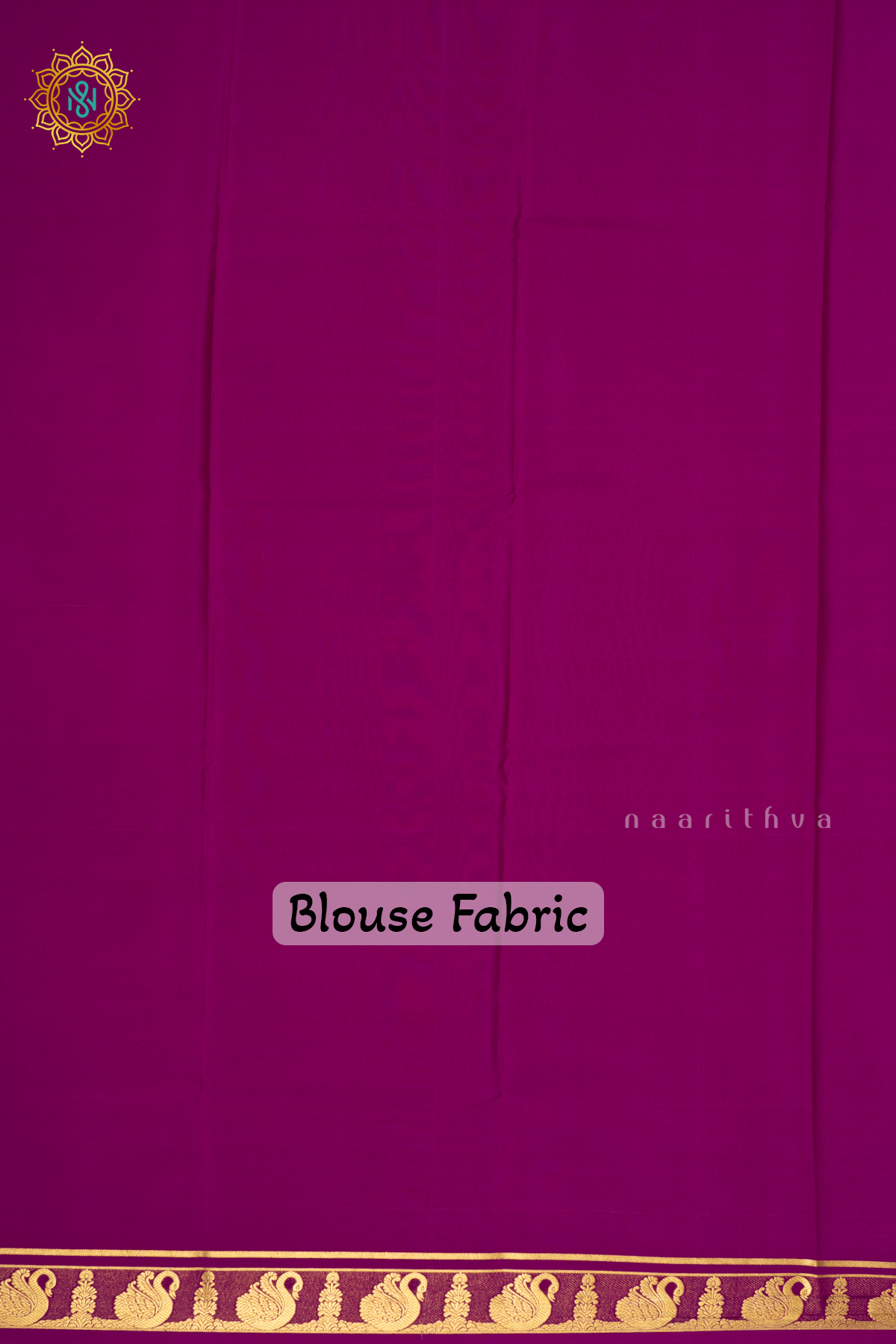 MAGENTA - PURE MYSORE CREPE SILK