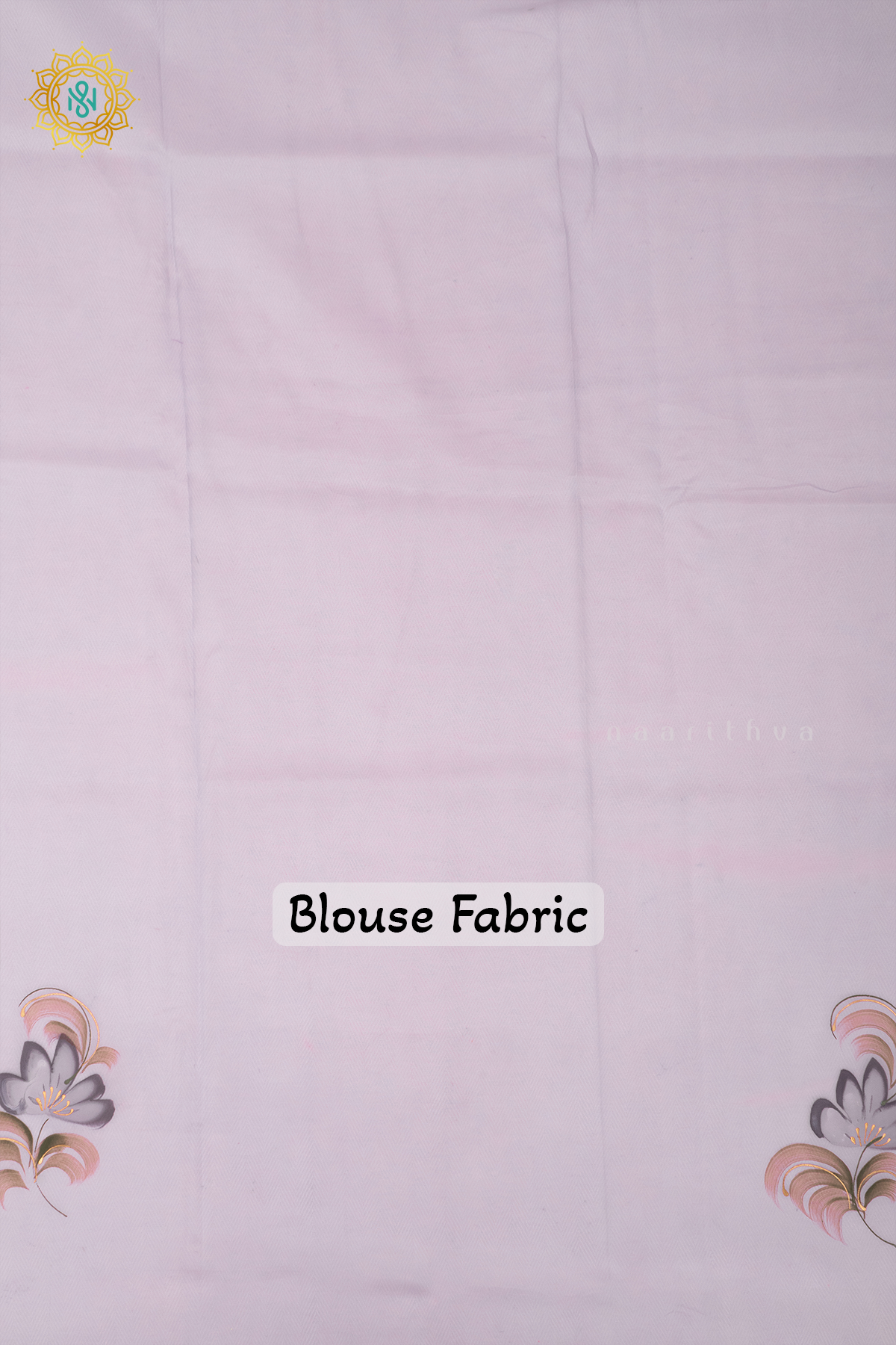 LAVENDER - ORGANZA HAND PAINTED