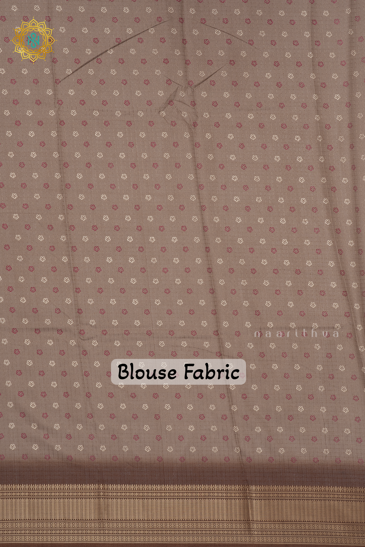 GREY WITH BROWN - DOLA SILK