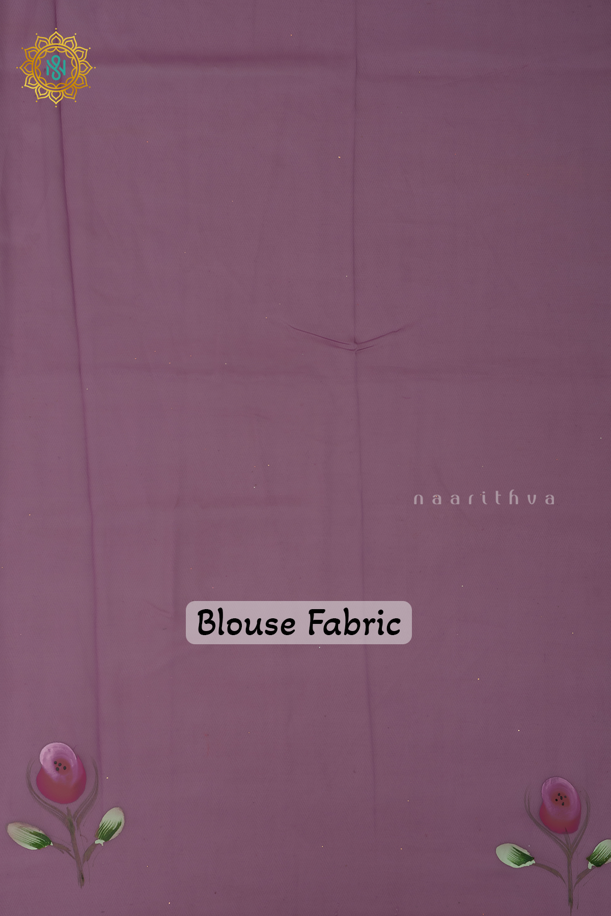 MAGENTA - ORGANZA HAND PAINTED