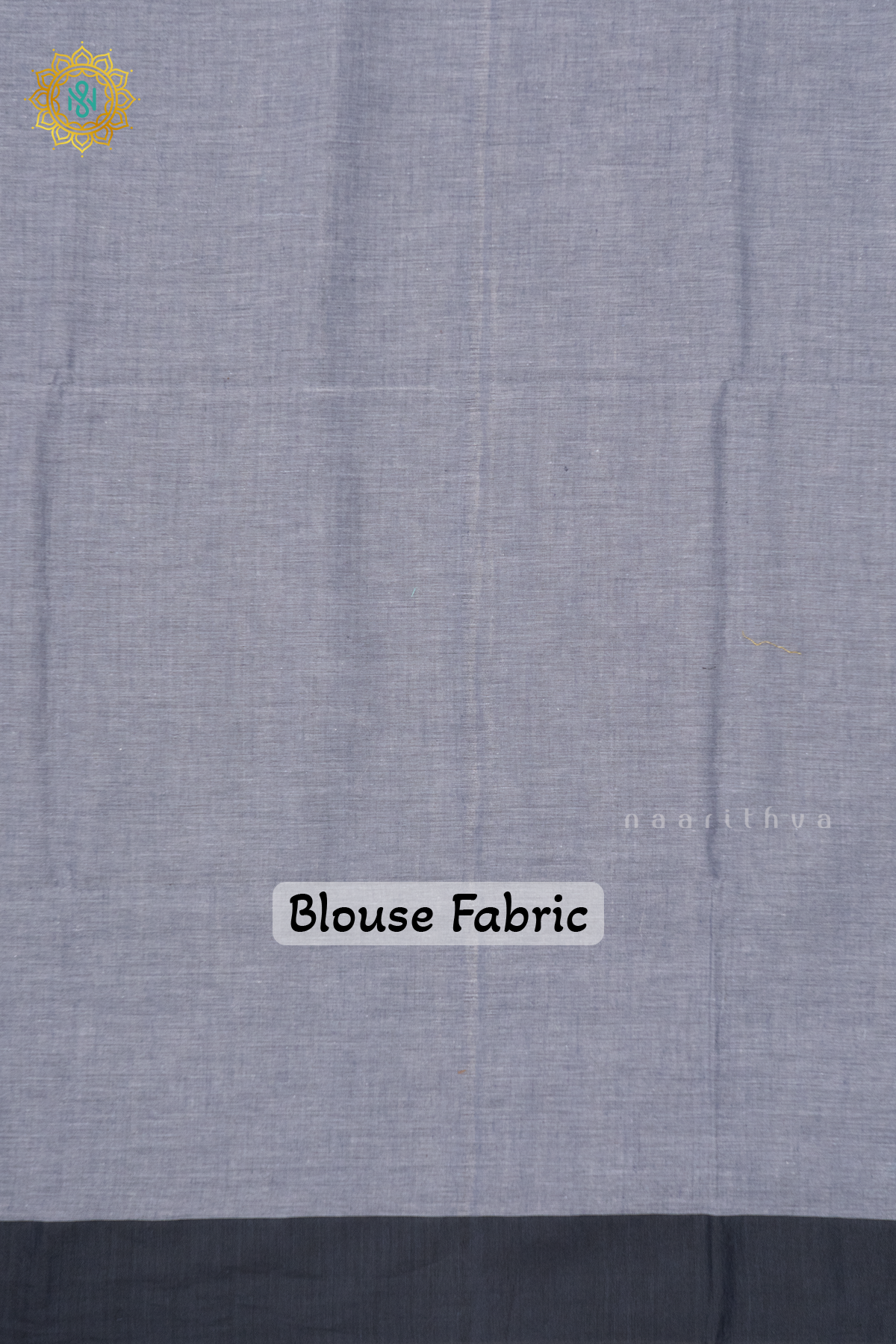 GREY WITH BLACK - MUL COTTON