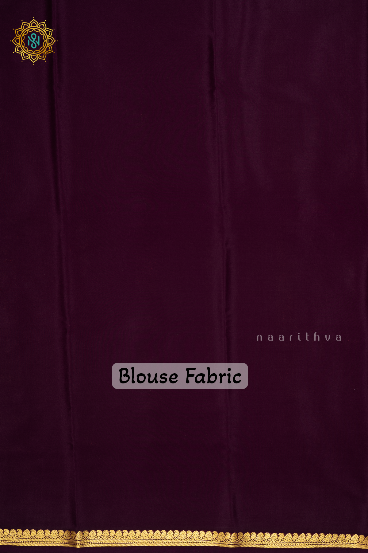 DEEP WINE - PURE MYSORE CREPE SILK