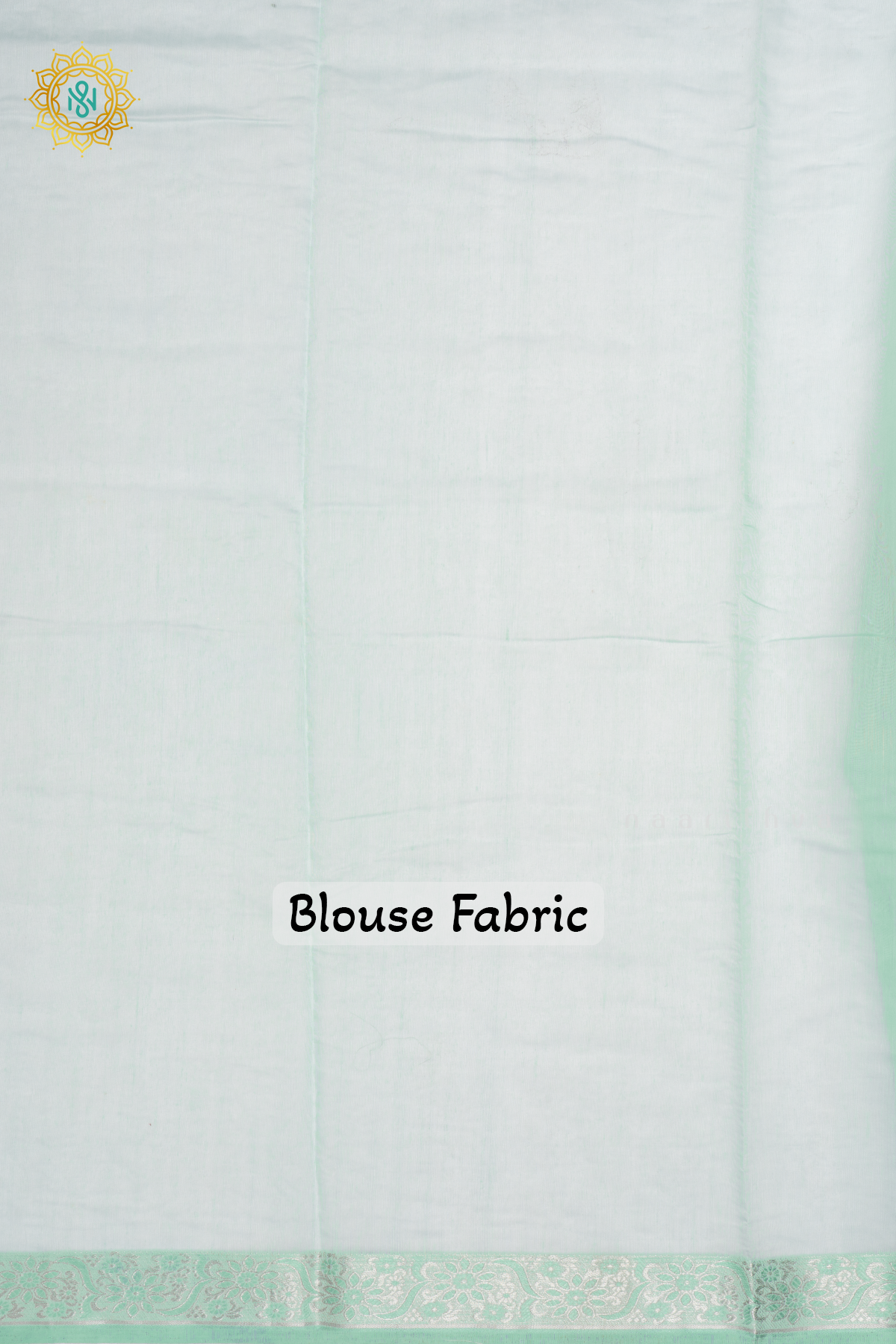 Light Green - Chanderi Cotton Saree With Embroidery Buttas, Pallu And Zari Border