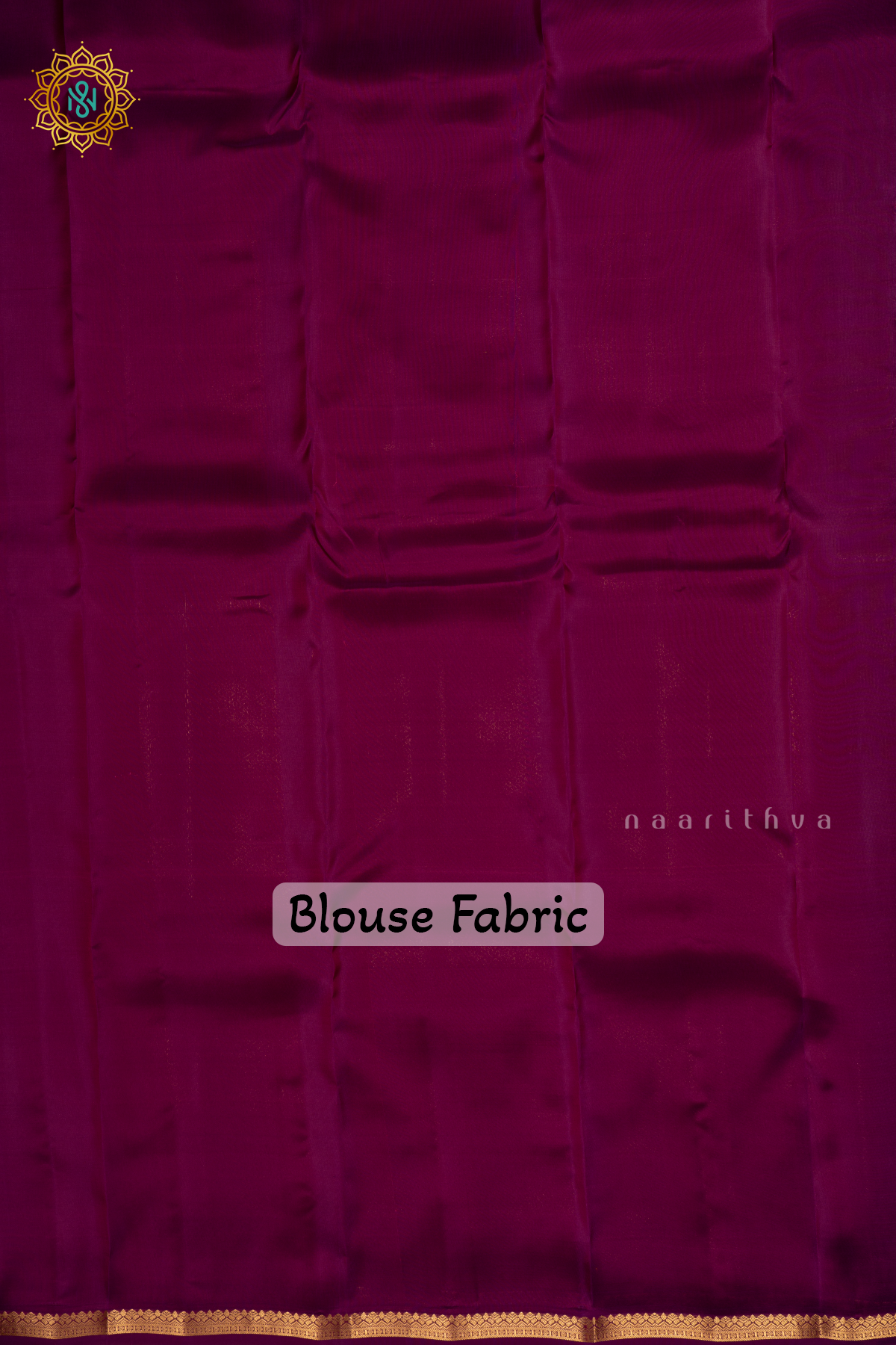 Dual Shade of Blue Semi Kanchi Silk Saree with Zari Checks And Buttas All Over With Zari Border