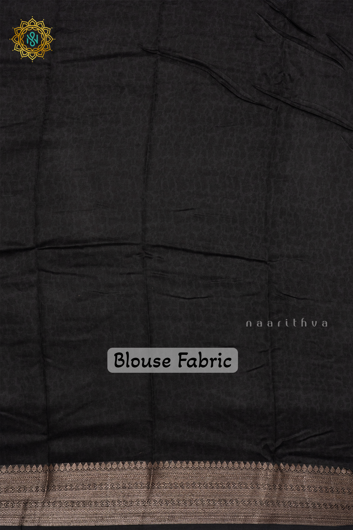 BLACK - CHANDERI SILK COTTON