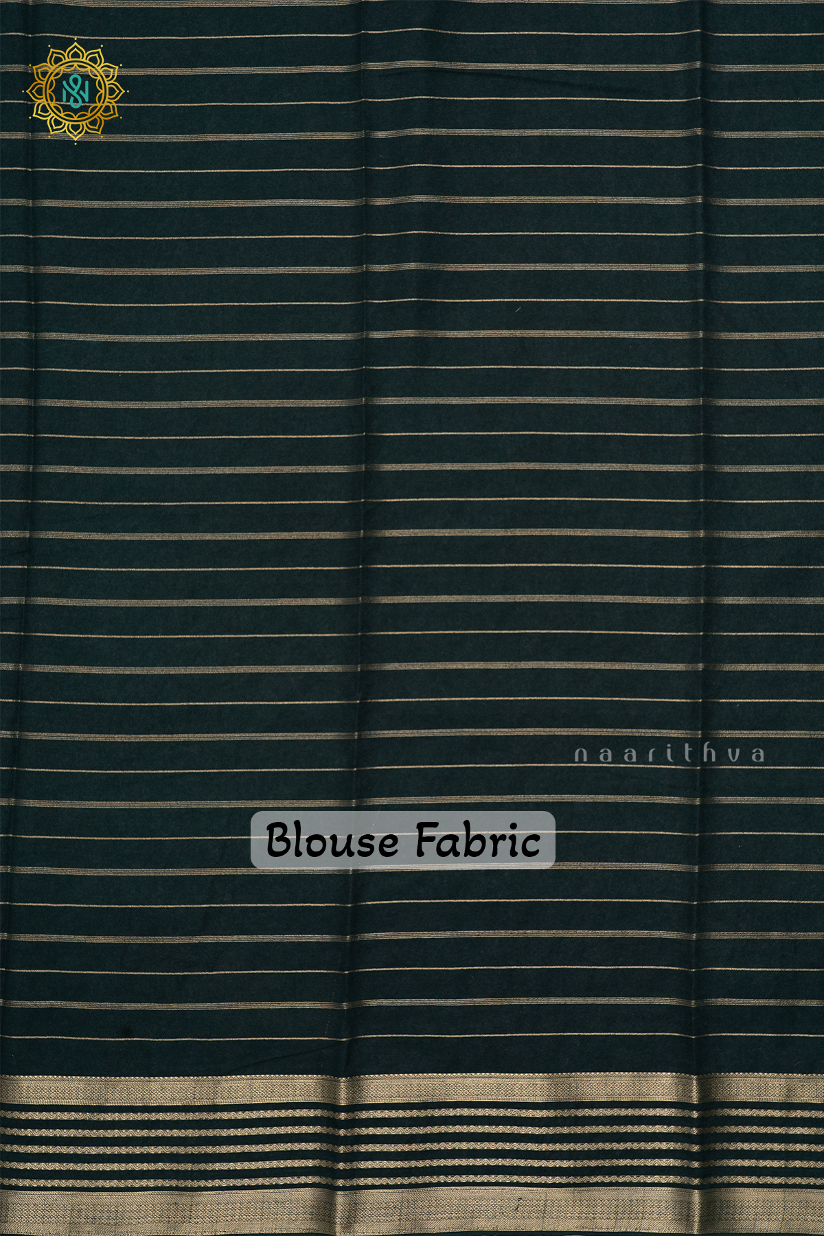 SAGE GREEN WITH BOTTLE GREEN - SEMI GEORGETTE