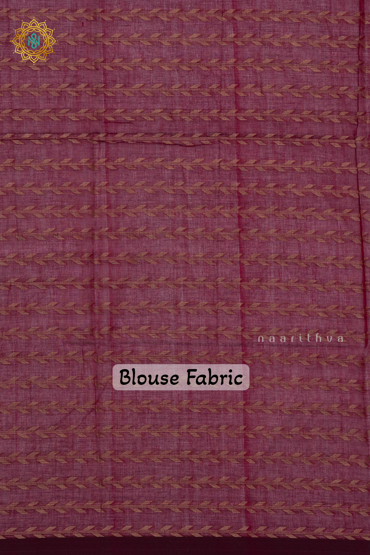 MAGENTA WITH NAVY BLUE - MUL COTTON
