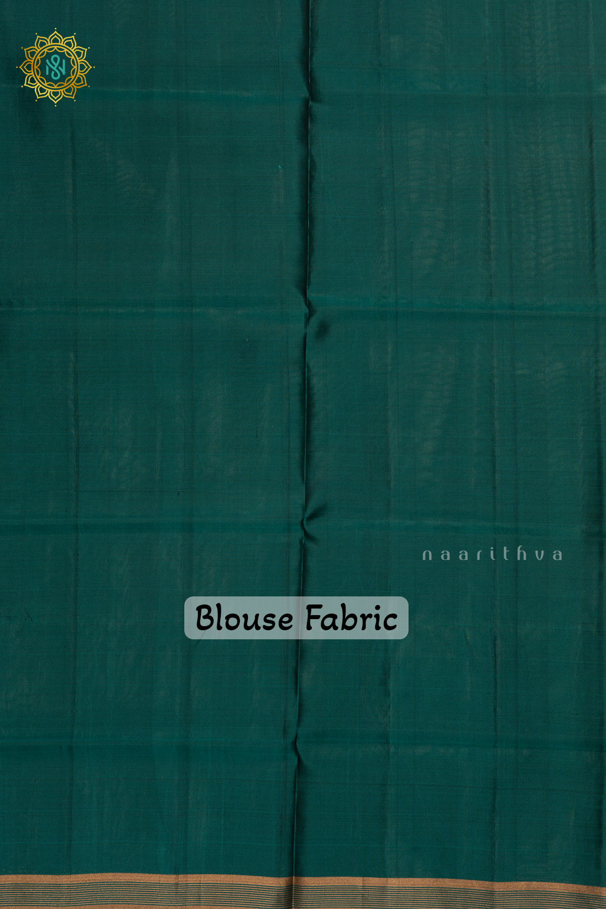 Sage Green with Aqua Blue Pure Mix Kanjivaram Soft Silk Saree with All-Over Zari Buttas and a Contrast Zari Border